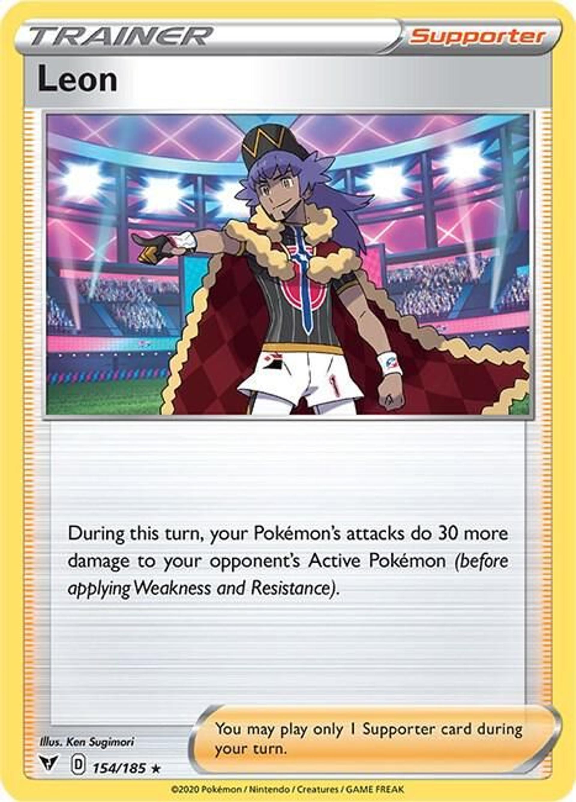 Leon — Deck Exclusives — Pokemon