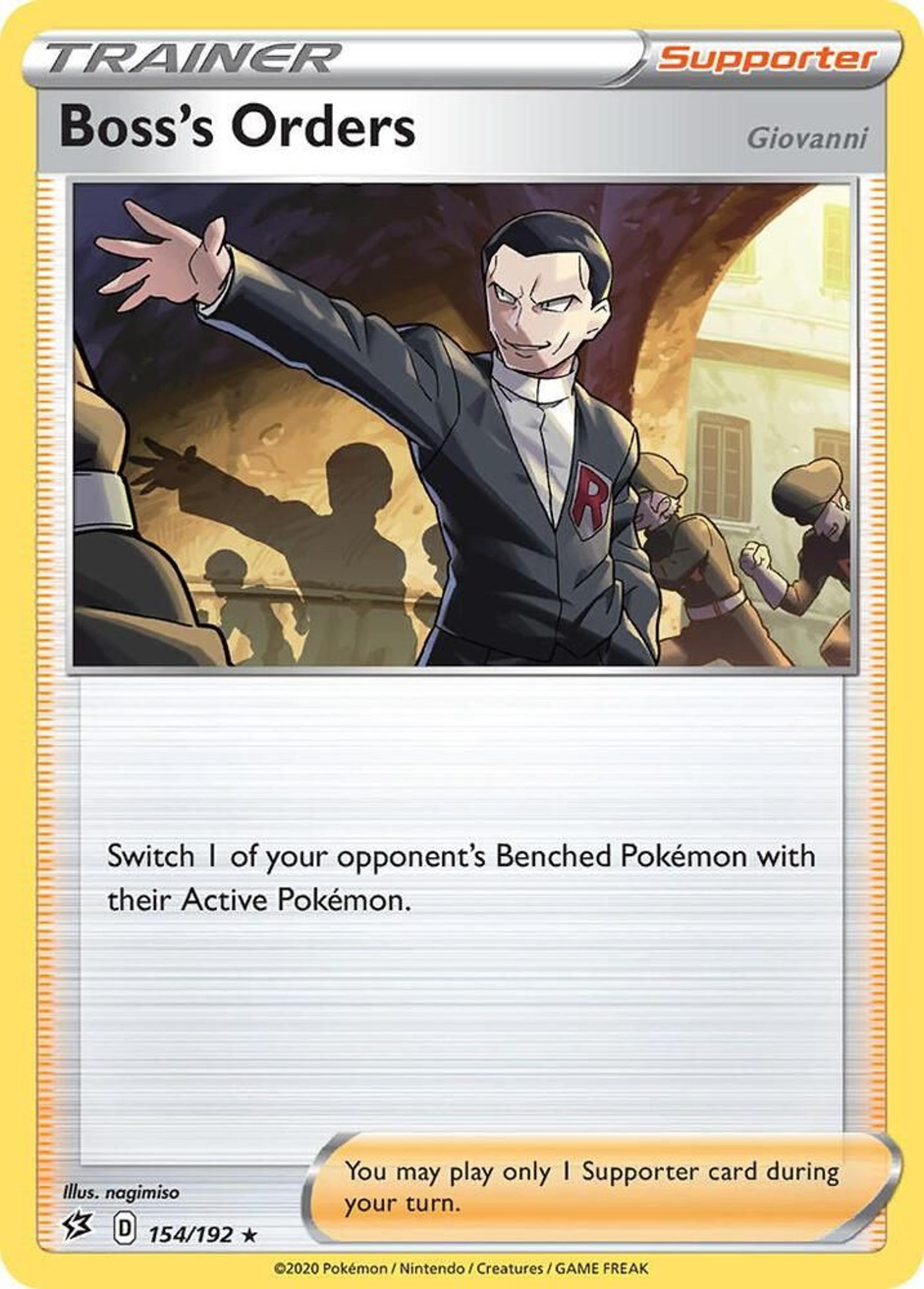Boss's Orders — Deck Exclusives — Pokemon