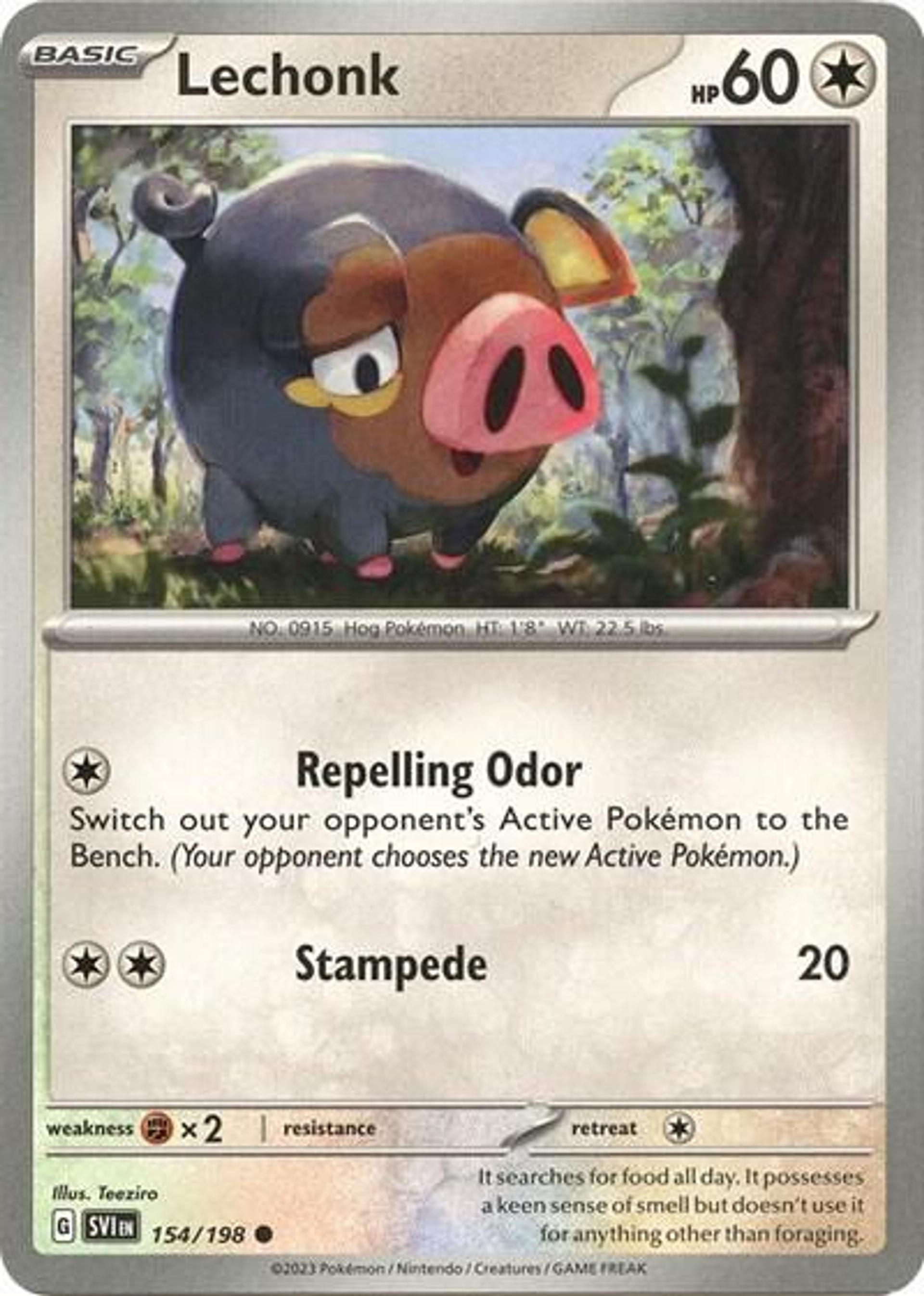 Lechonk — Deck Exclusives — Pokémon