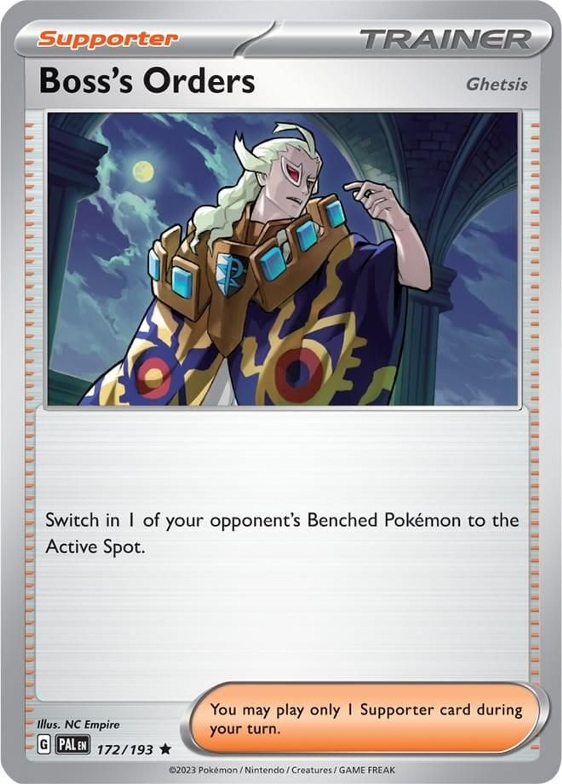Boss's Orders — Deck Exclusives — Pokemon