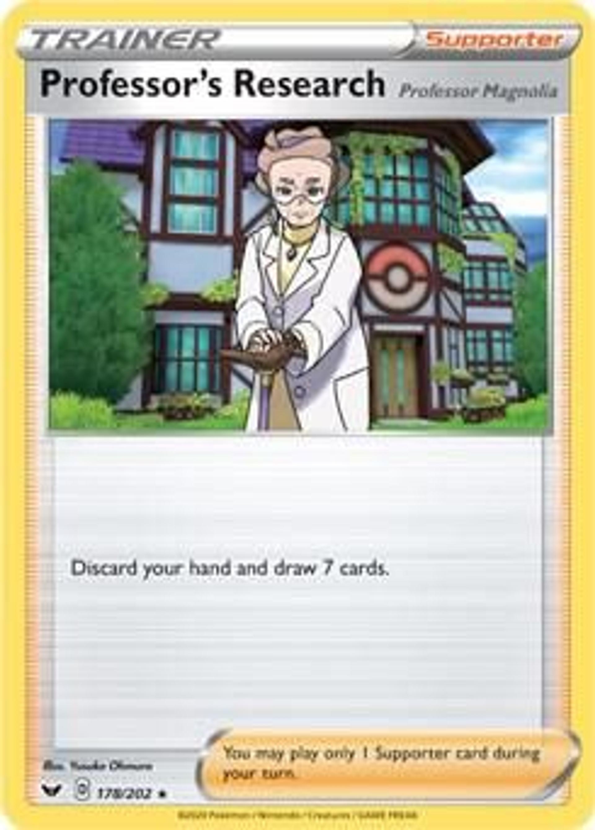 Professor's Research — Deck Exclusives — Pokémon
