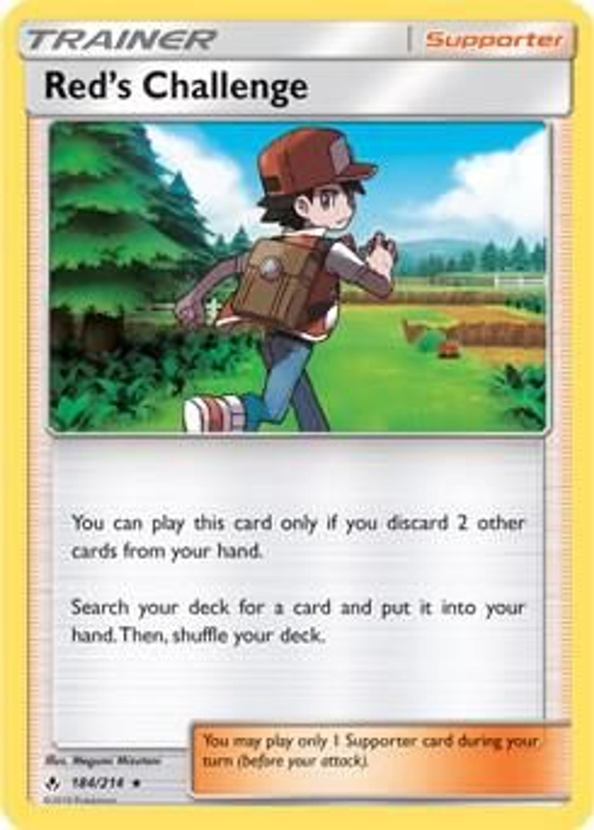 Red's Challenge — Deck Exclusives — Pokemon