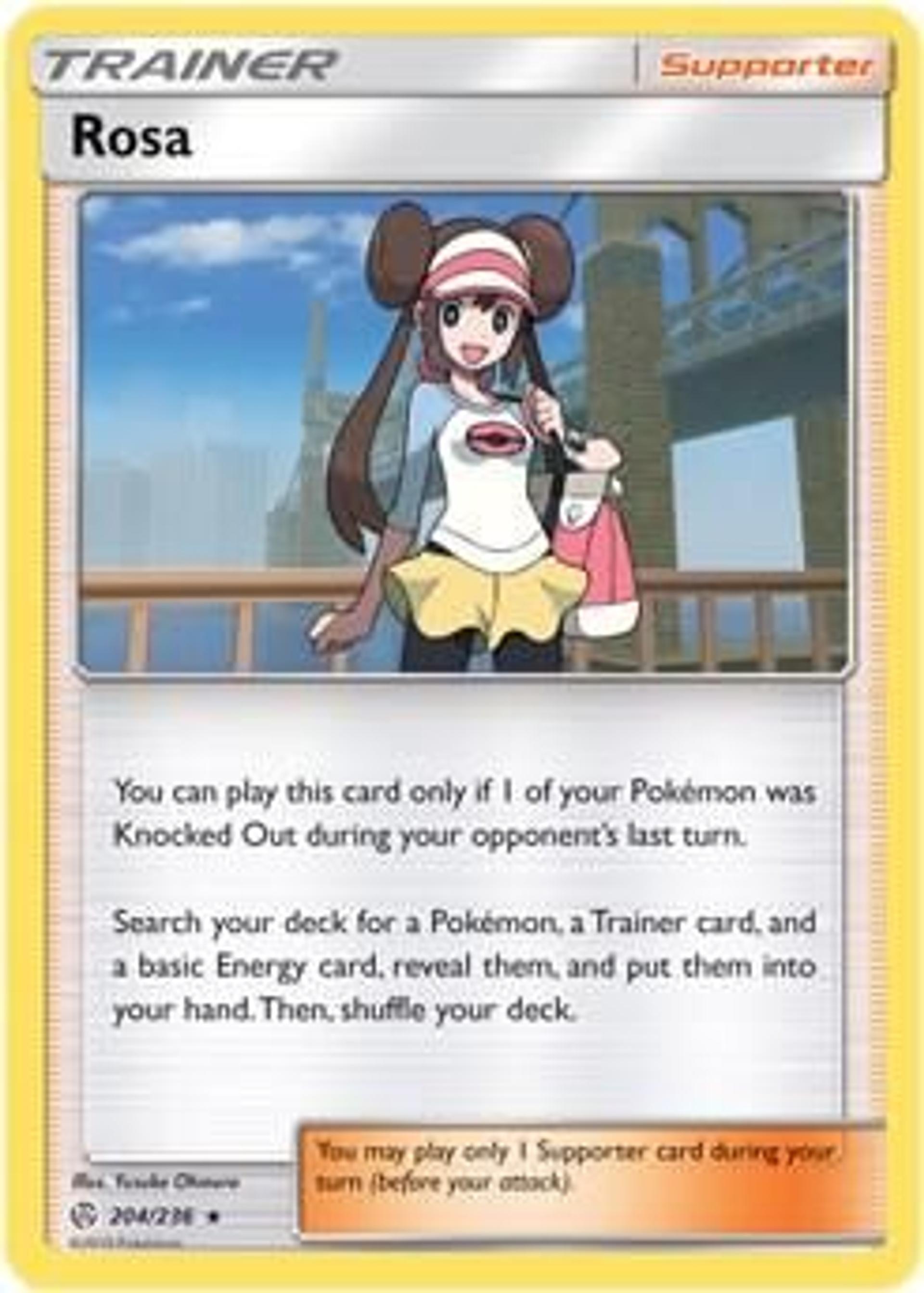 Rosa — Deck Exclusives — Pokemon