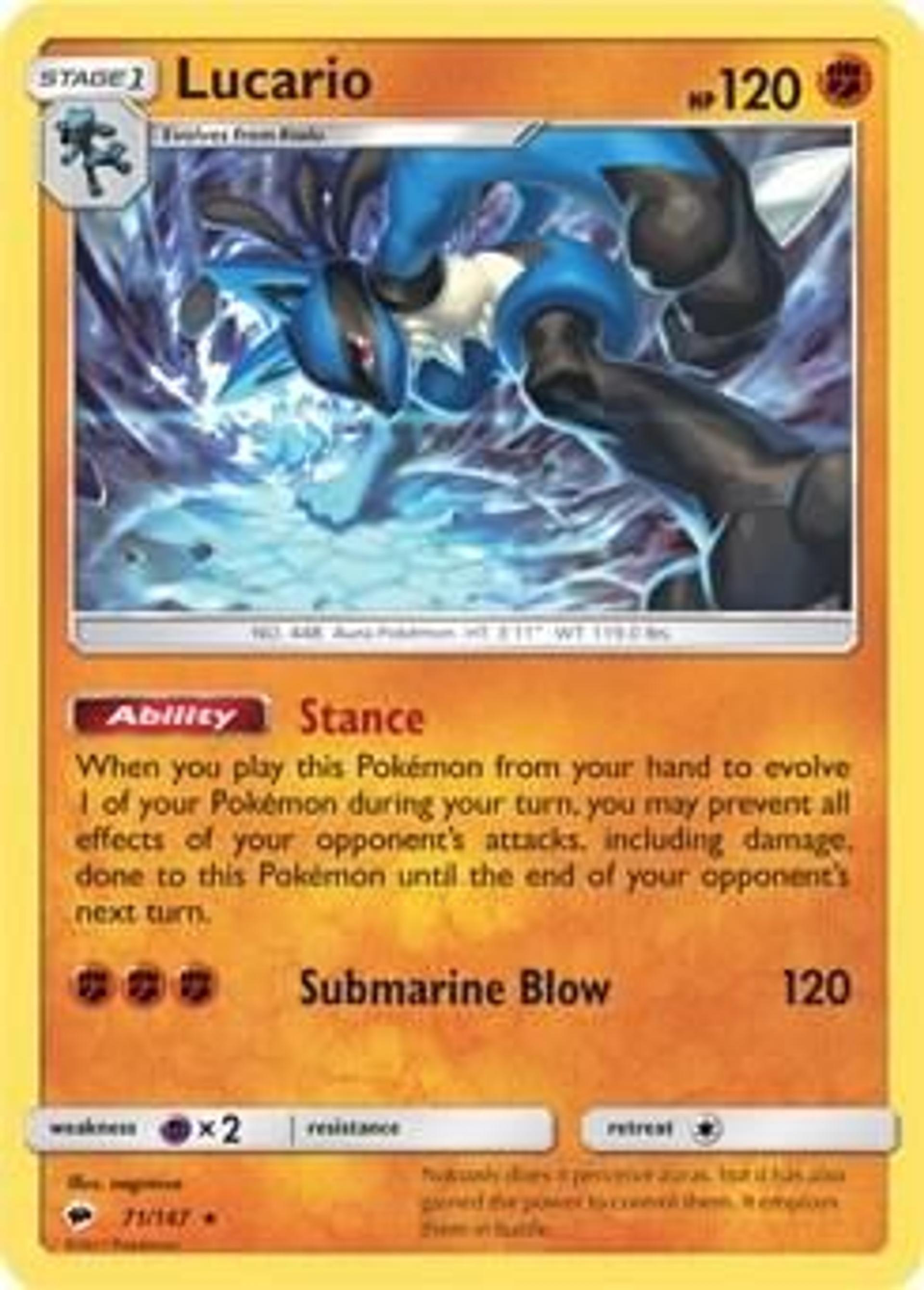 Lucario — Deck Exclusives — Pokemon