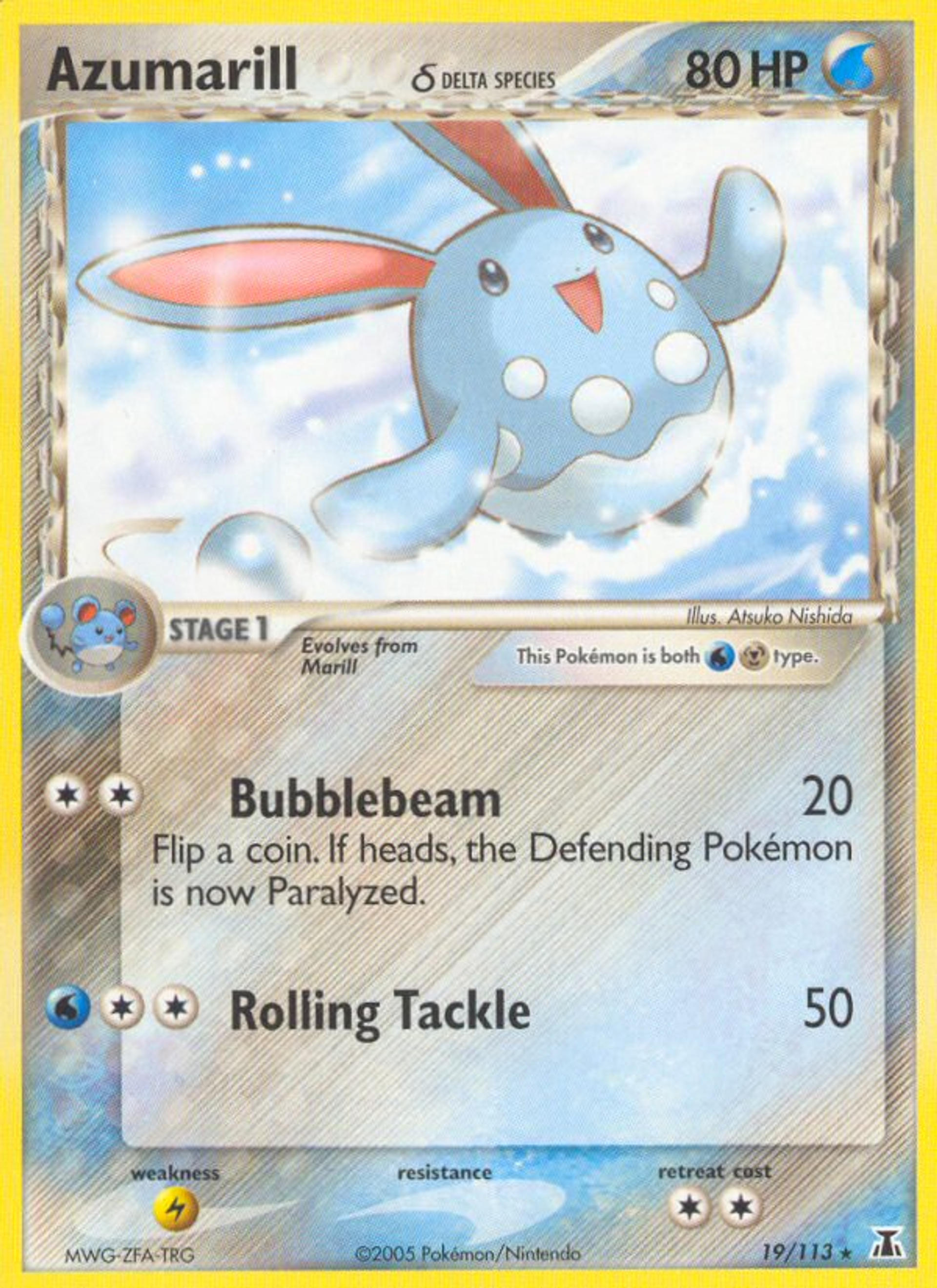 Azumarill — Delta Species — Pokemon