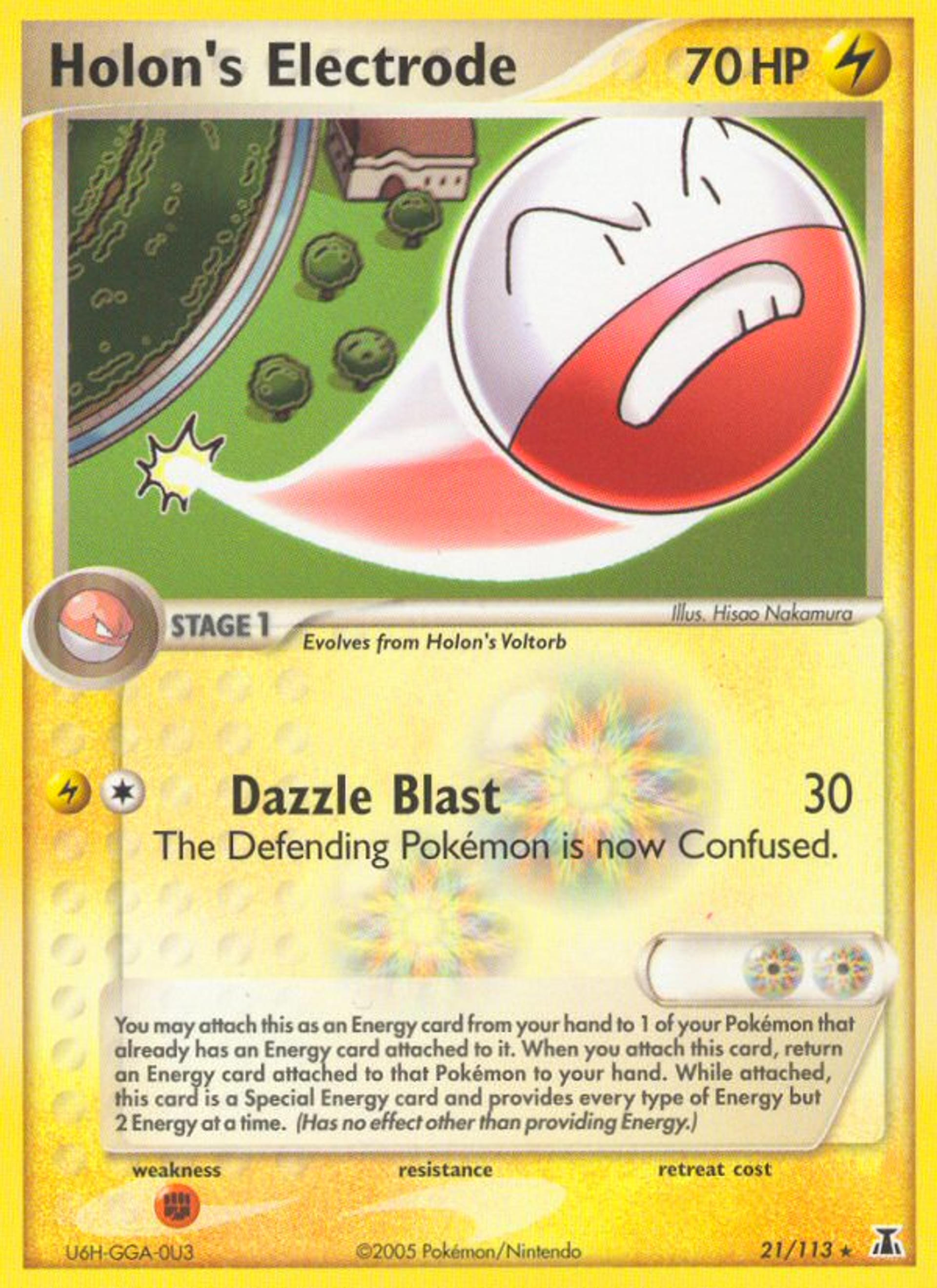 Holon's Electrode — Delta Species — Pokemon