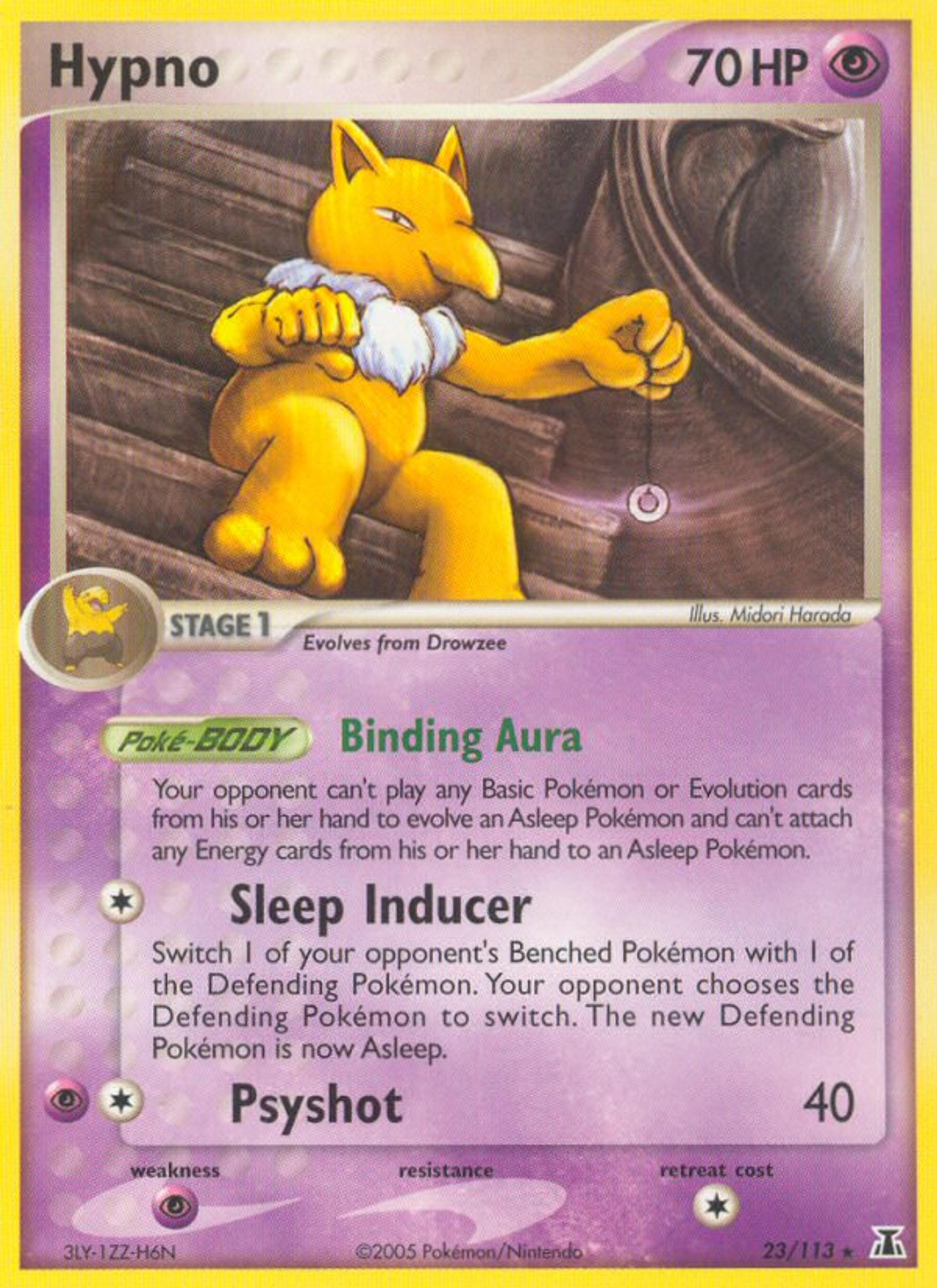 Hypnomade — Delta Species — Pokemon