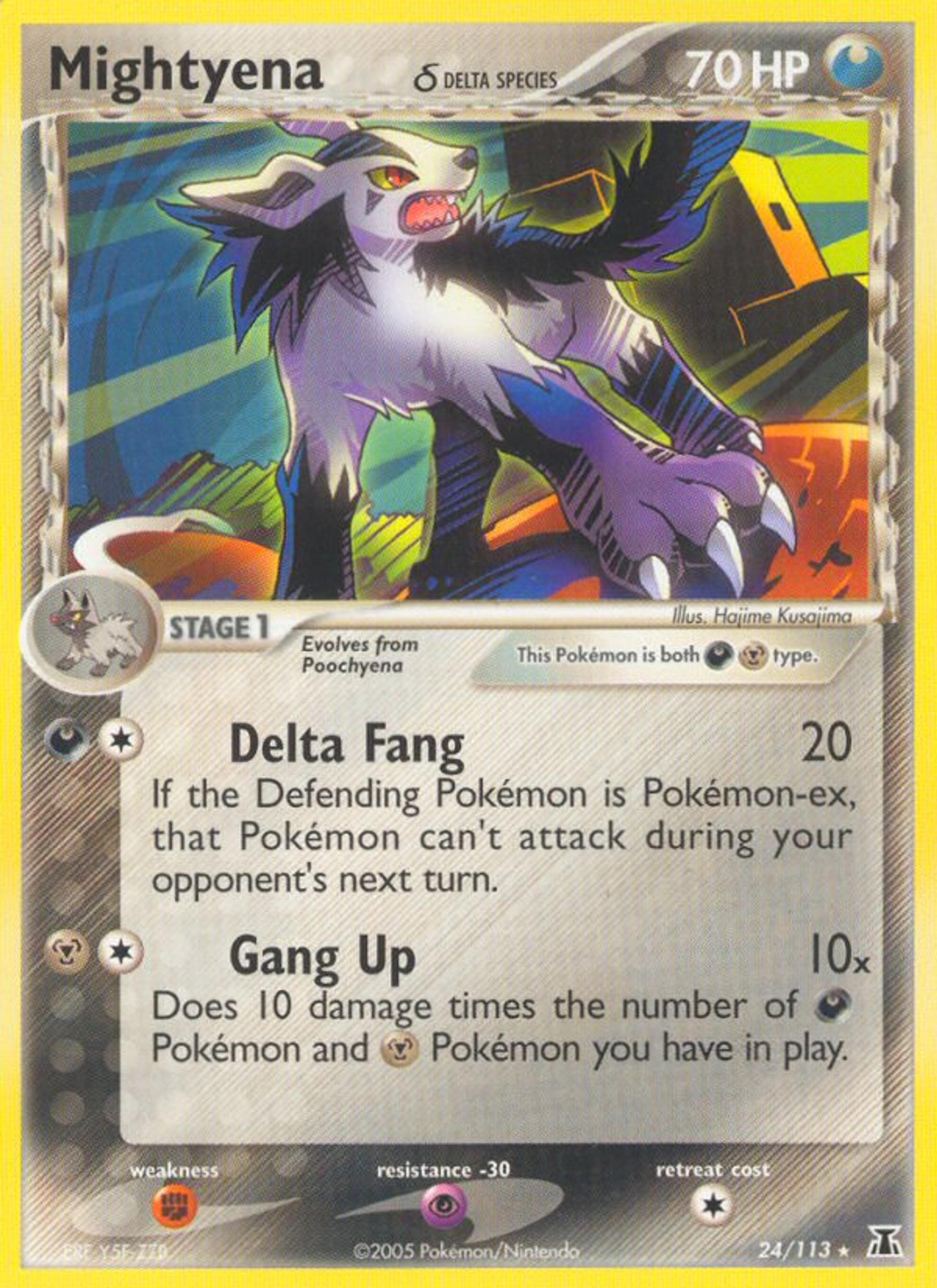 Mightyena — Delta Species — Pokemon