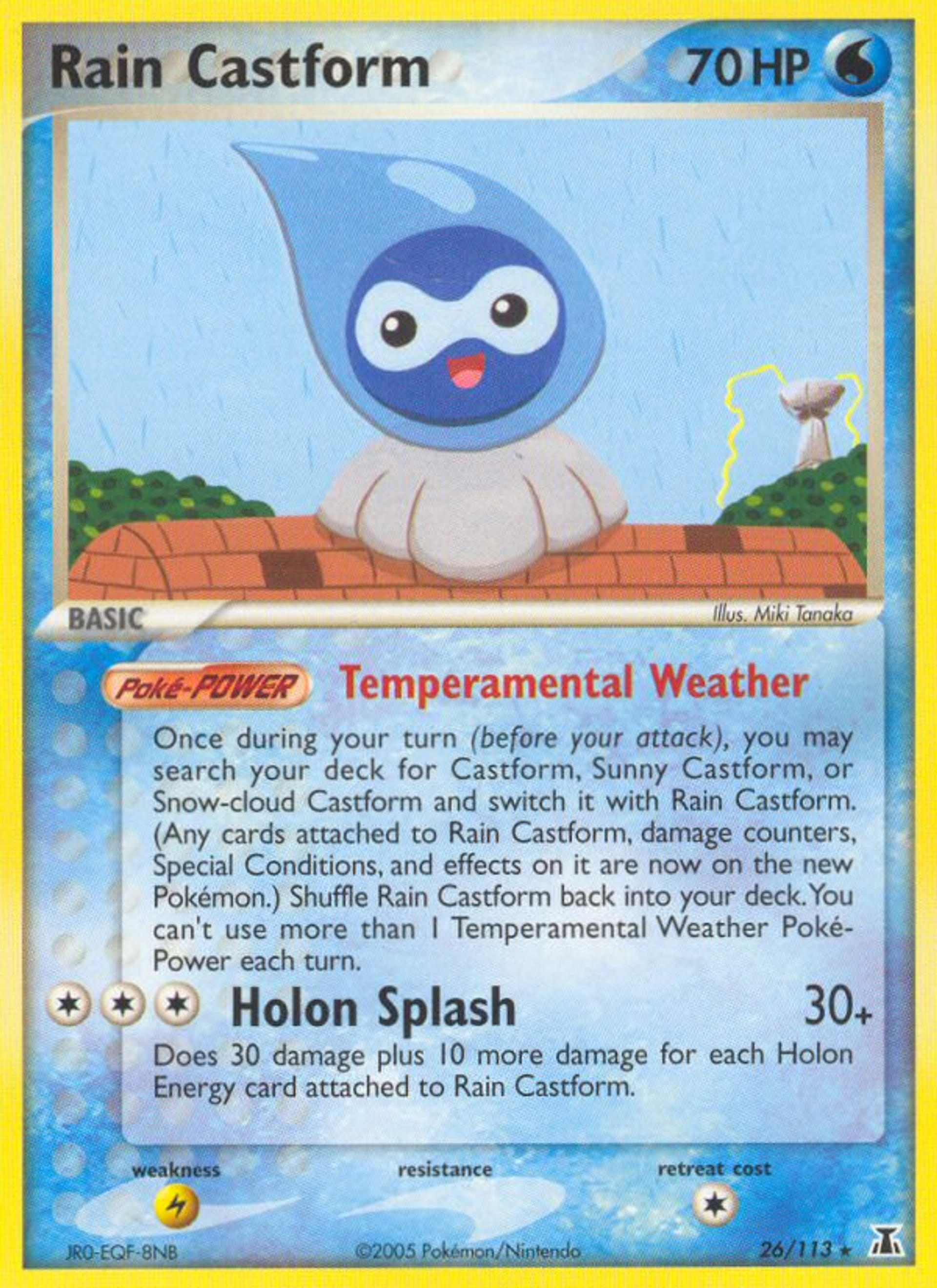 Rain Castform — Delta Species — Pokemon