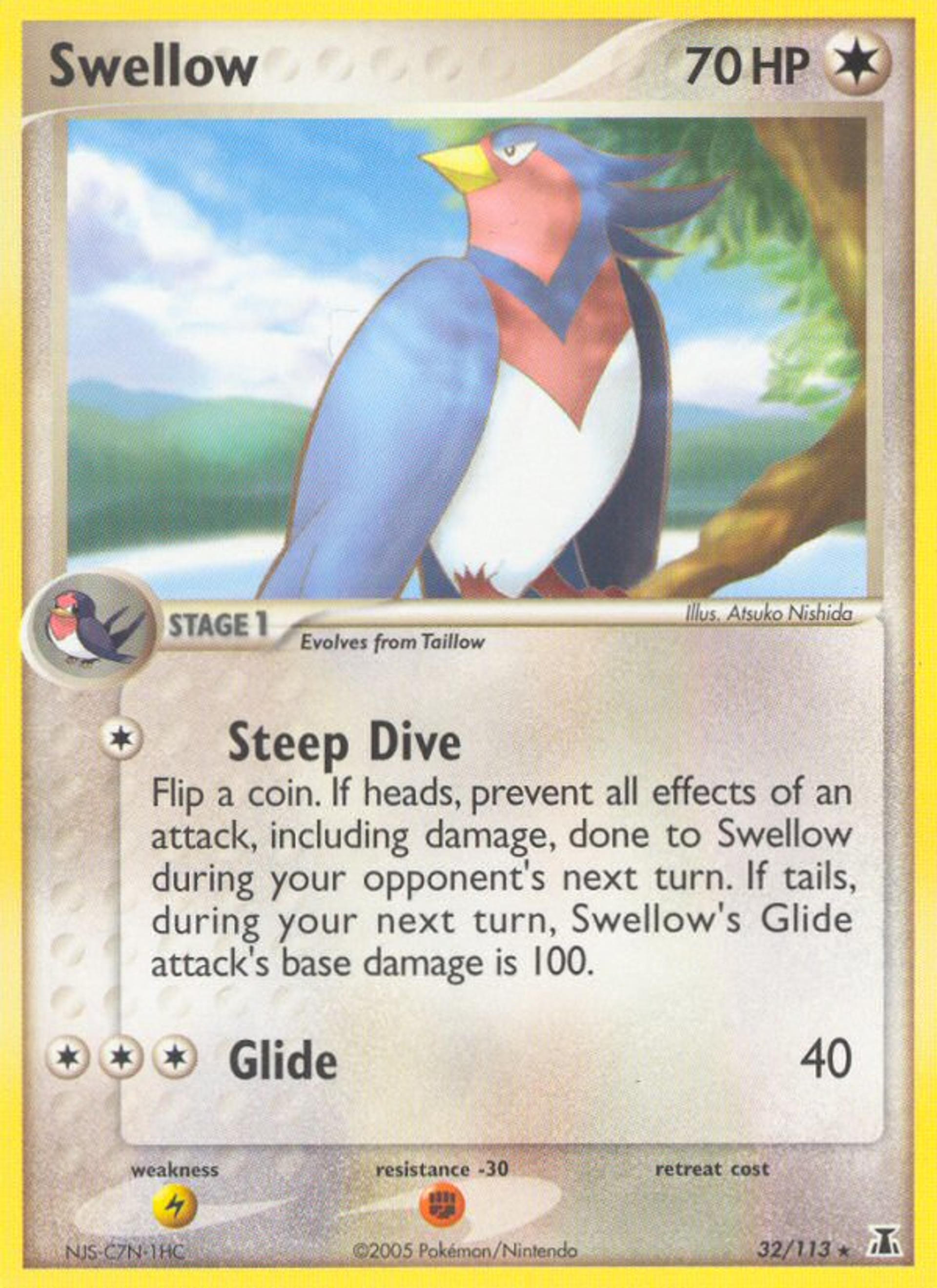Swellow — Delta Species — Pokemon