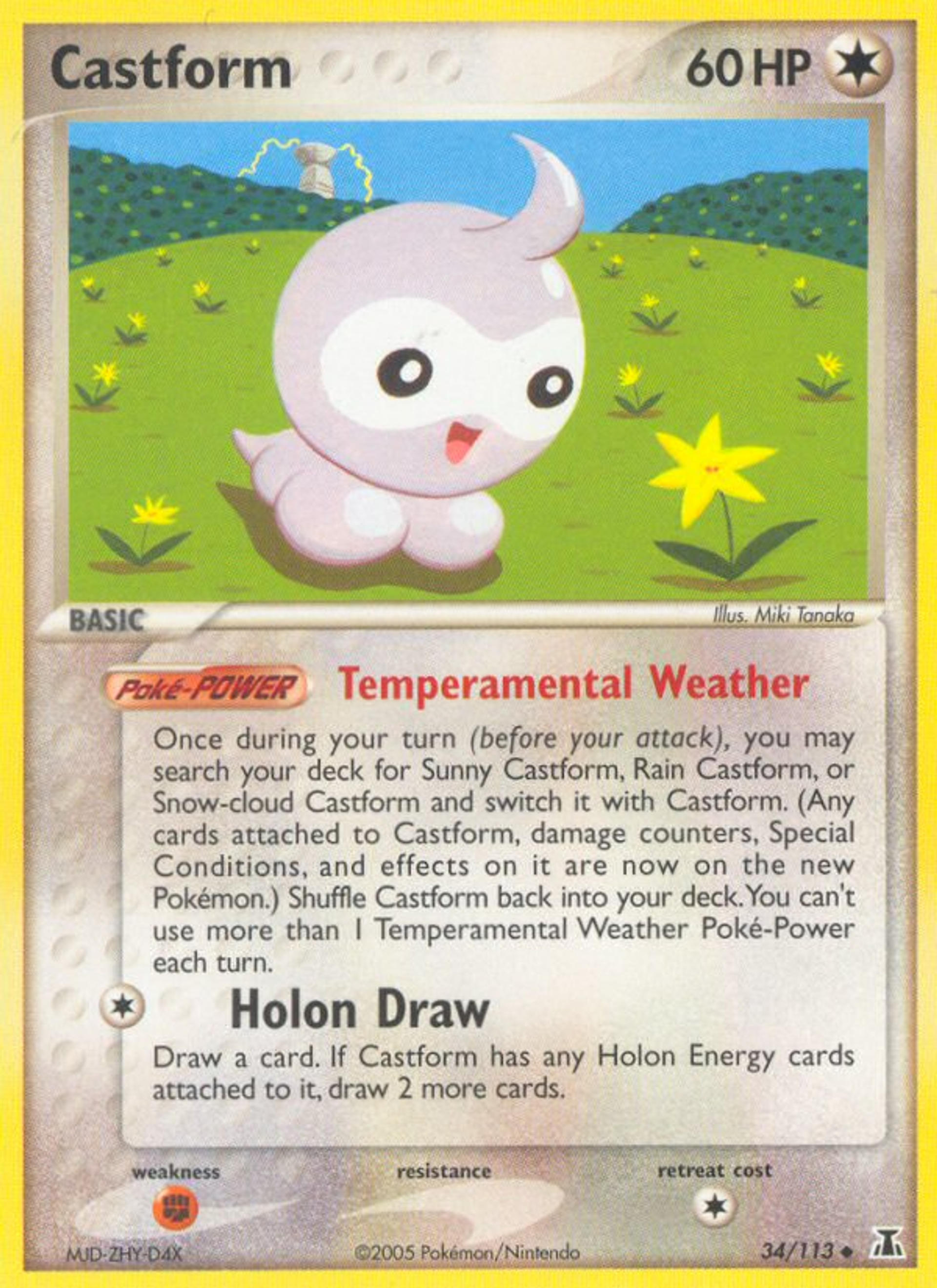 Castform — Delta Species — Pokemon