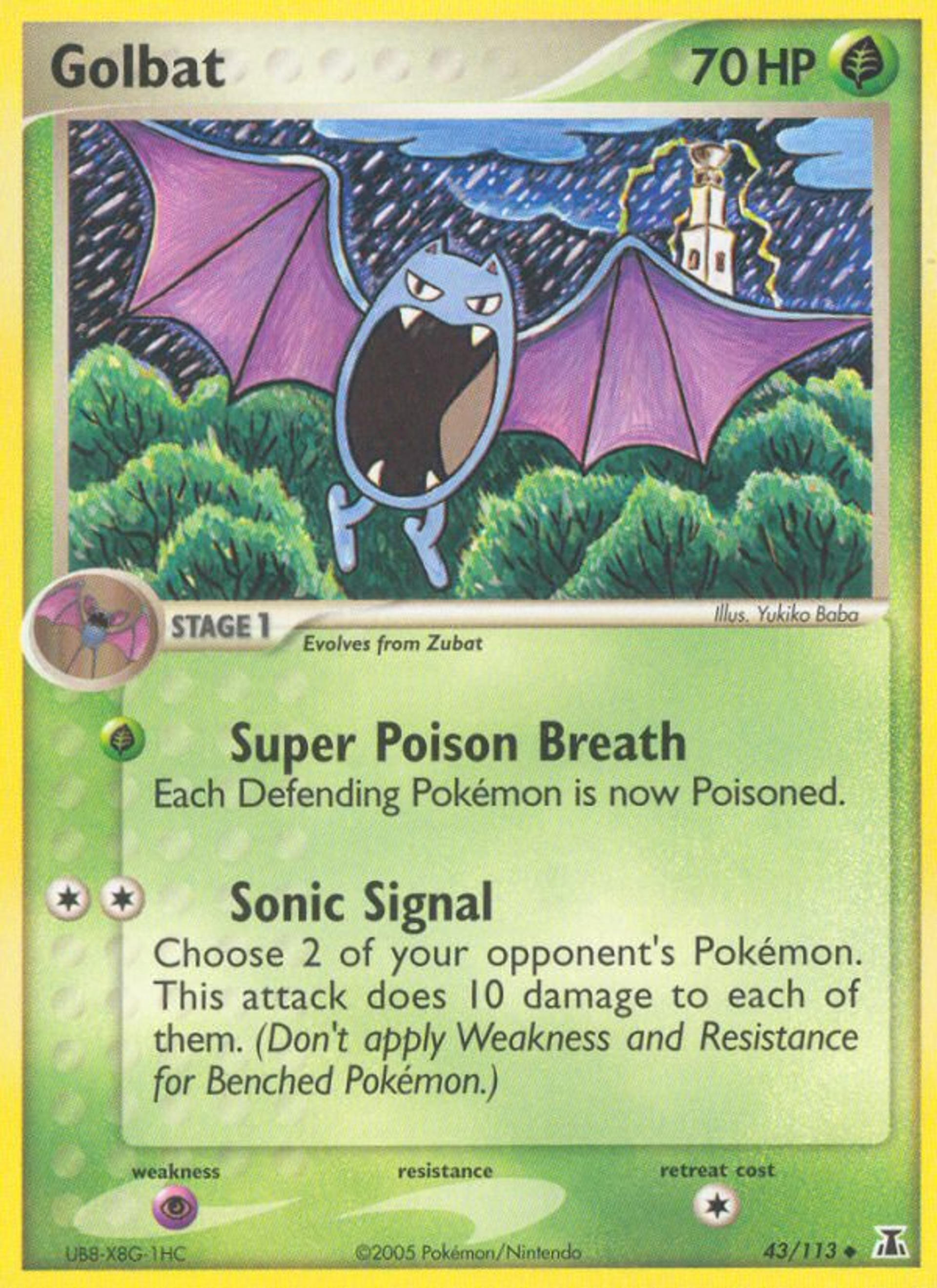 Nosferalto — Delta Species — Pokemon