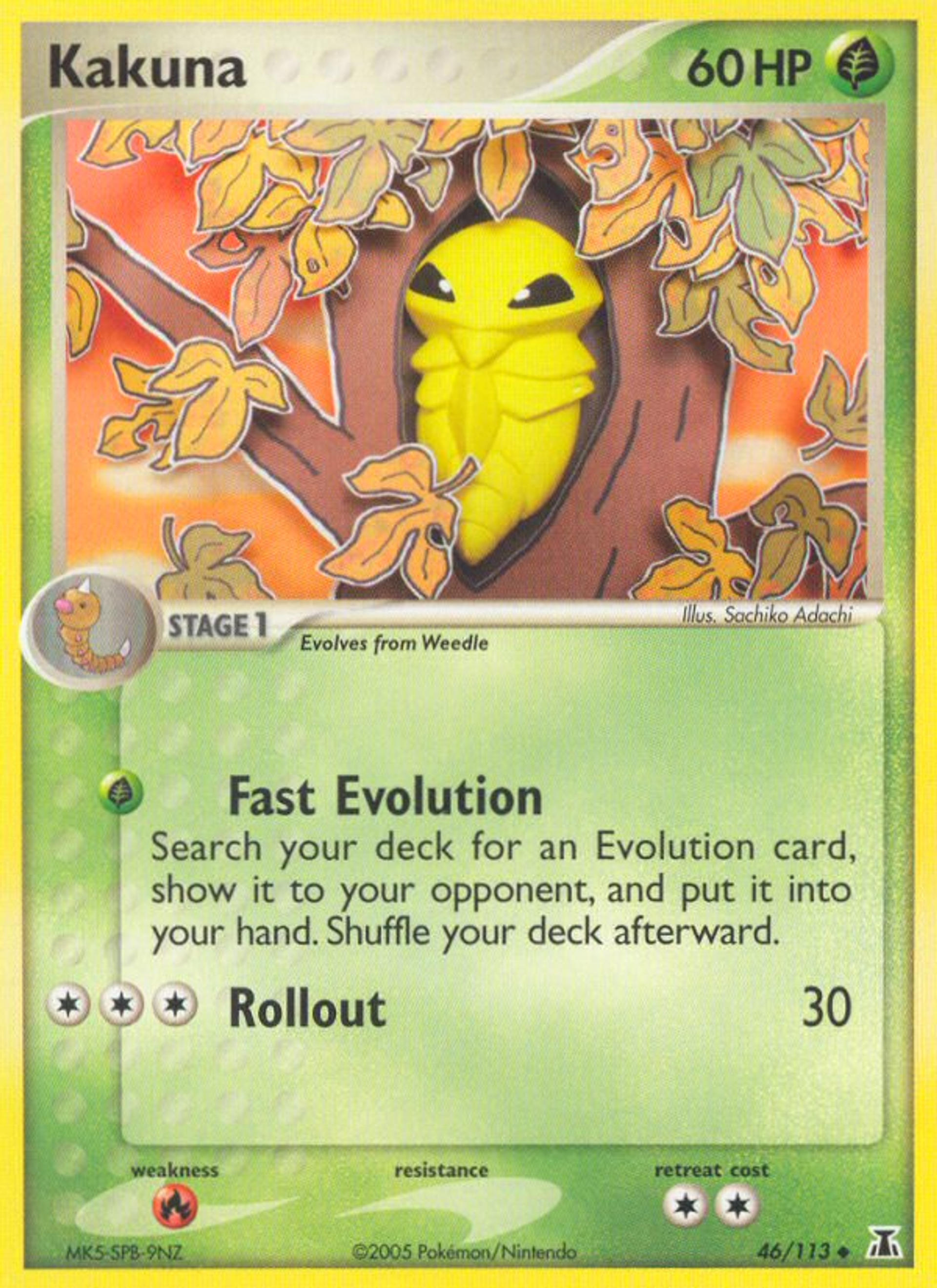 Kakuna — Delta Species — Pokemon