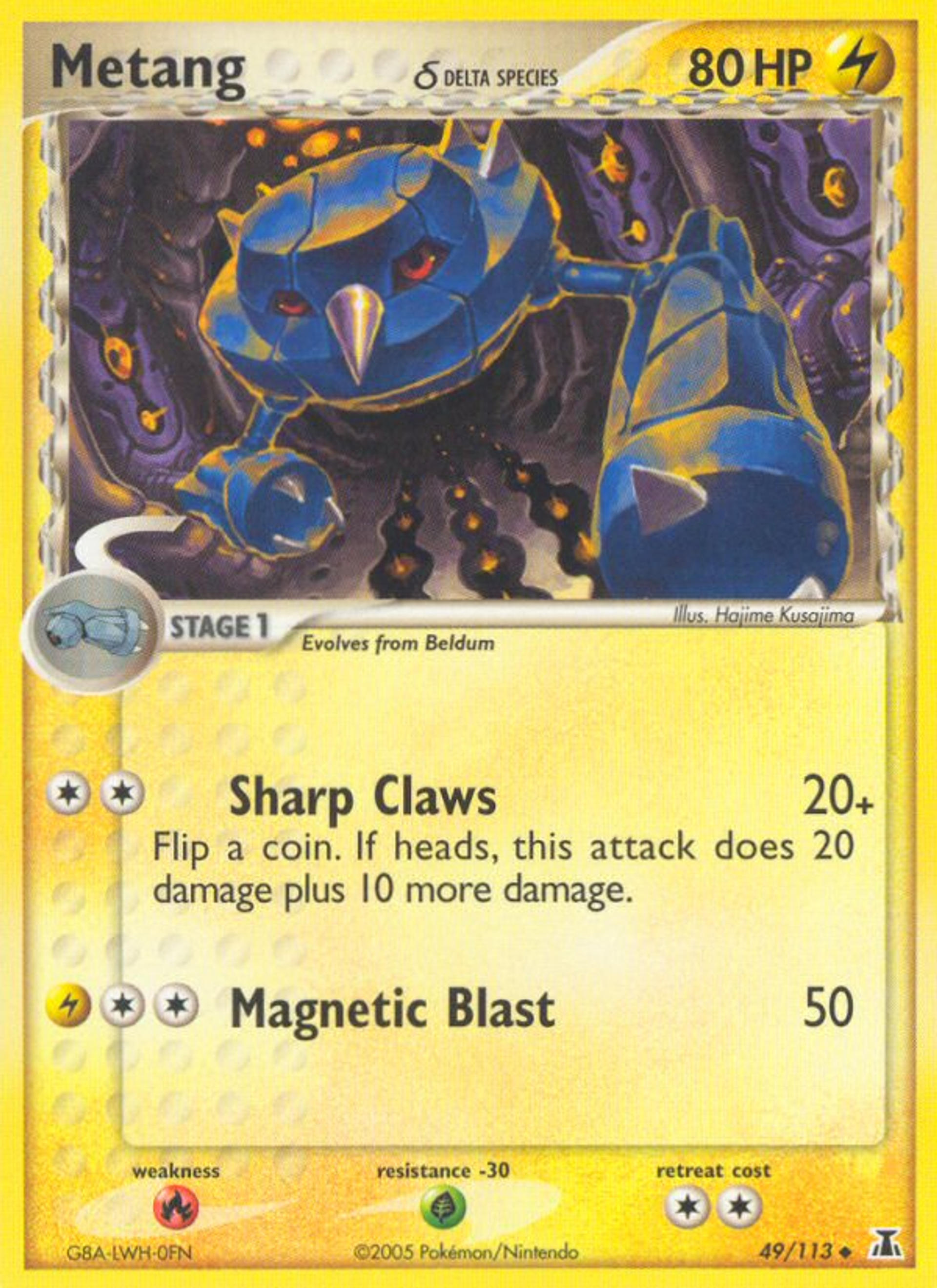 Metang — Delta Species — Pokemon