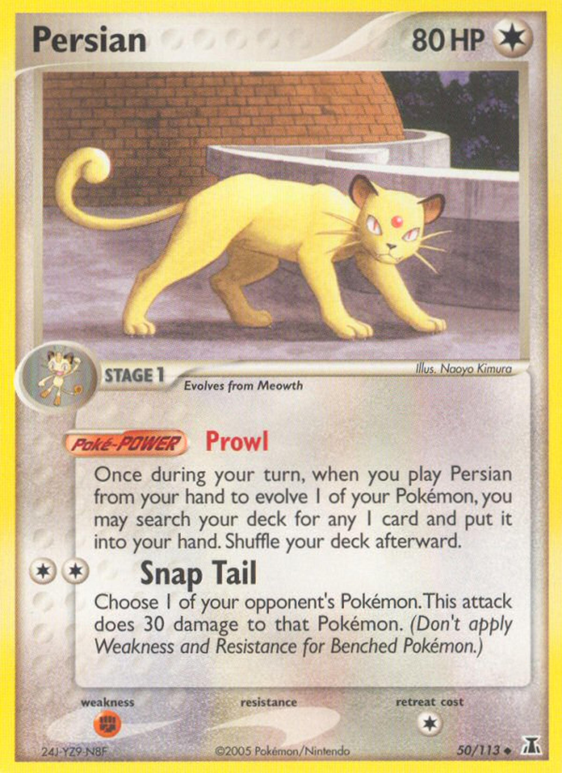 Persian — Delta Species — Pokemon