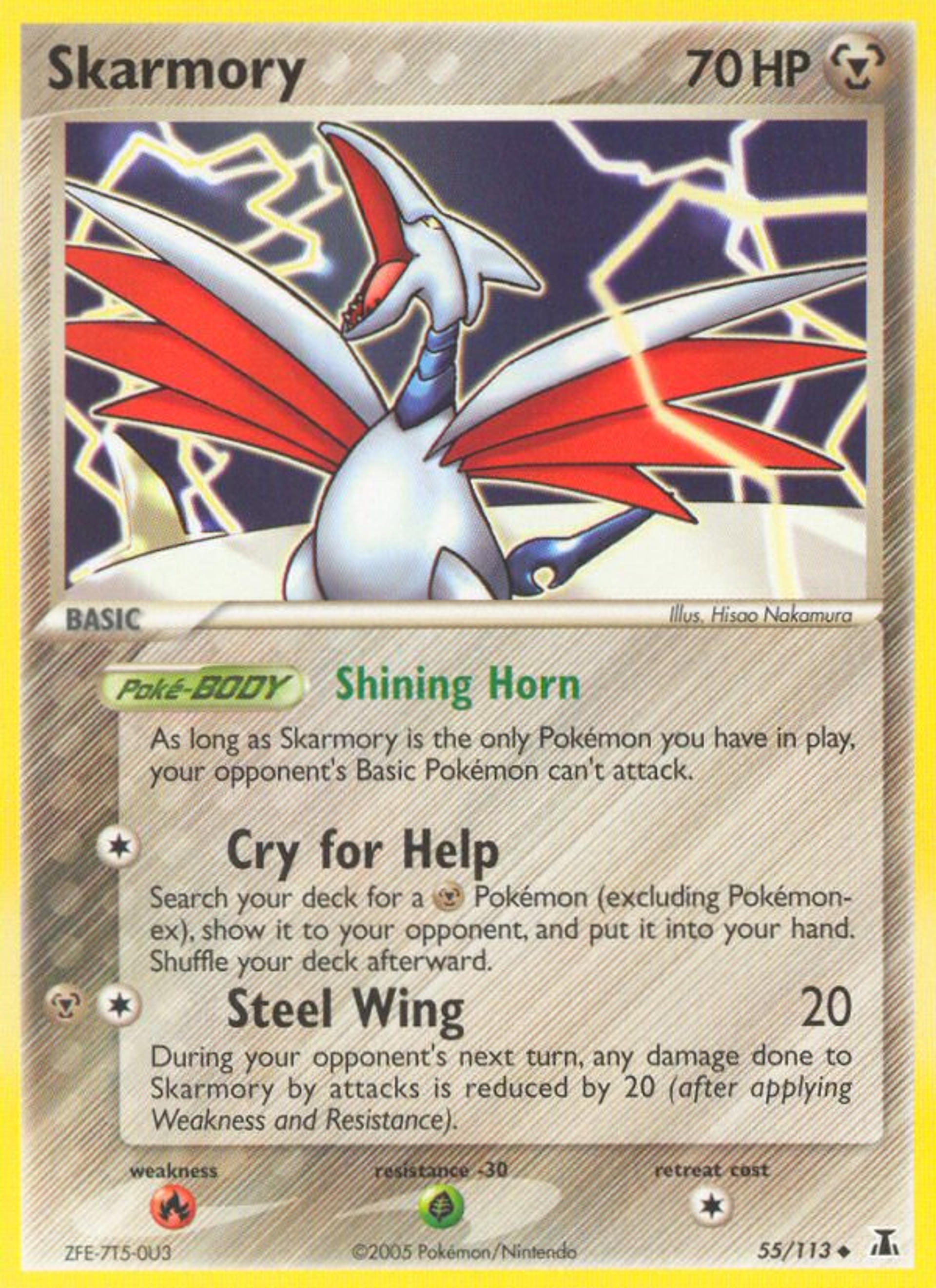 Skarmory — Delta Species — Pokemon