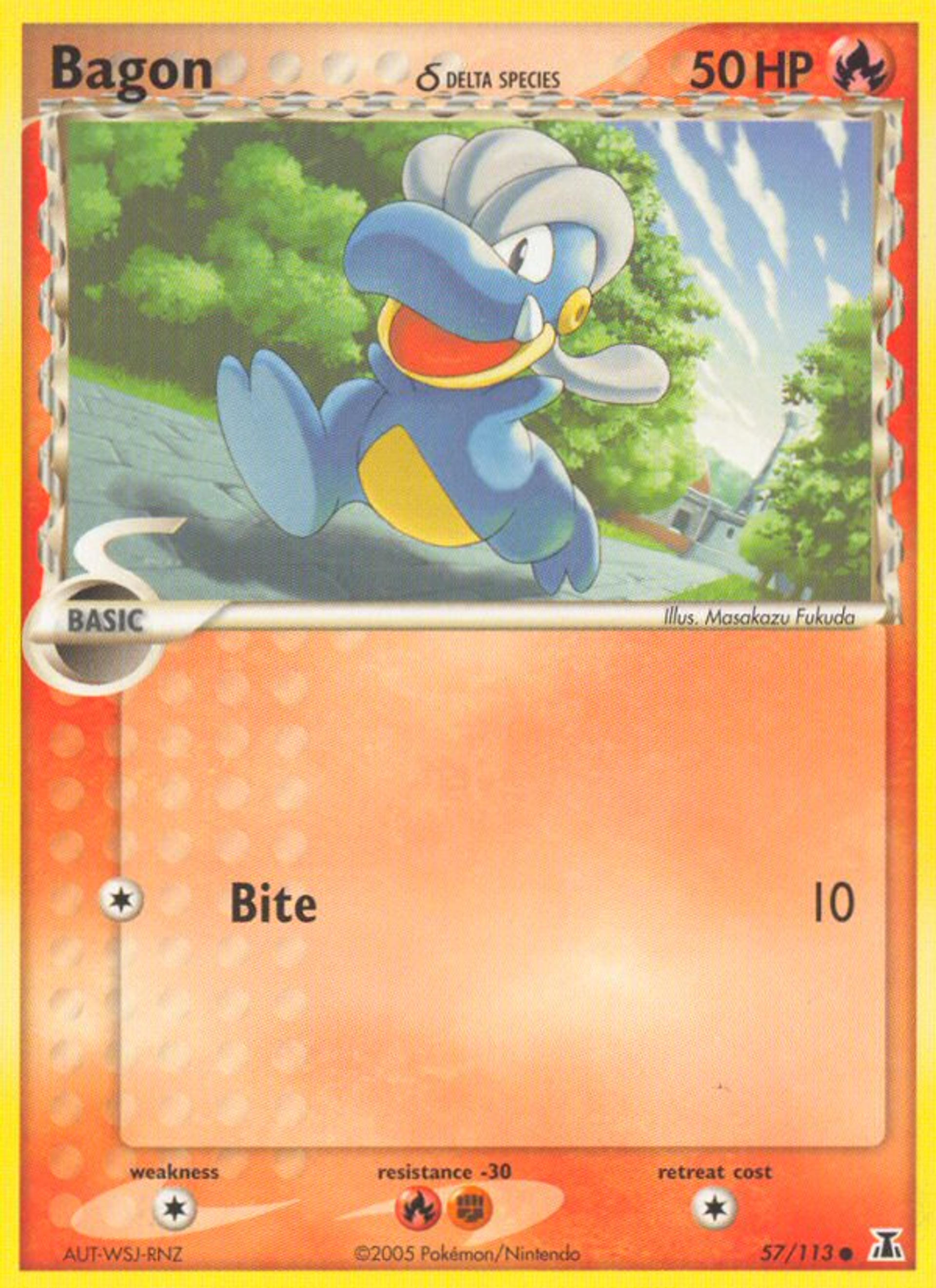 Bagon — Delta Species — Pokemon