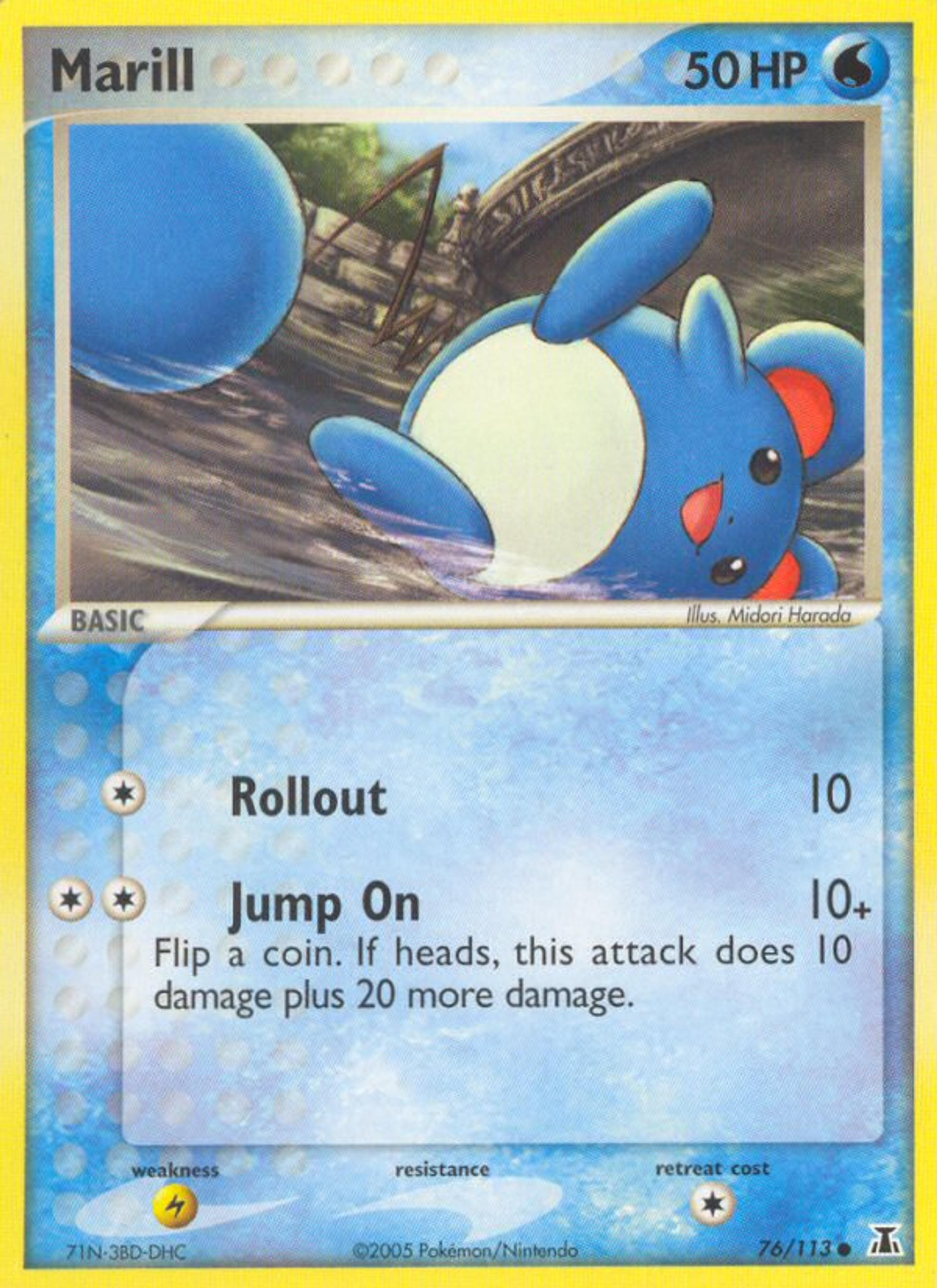 Marill — Delta Species — Pokemon