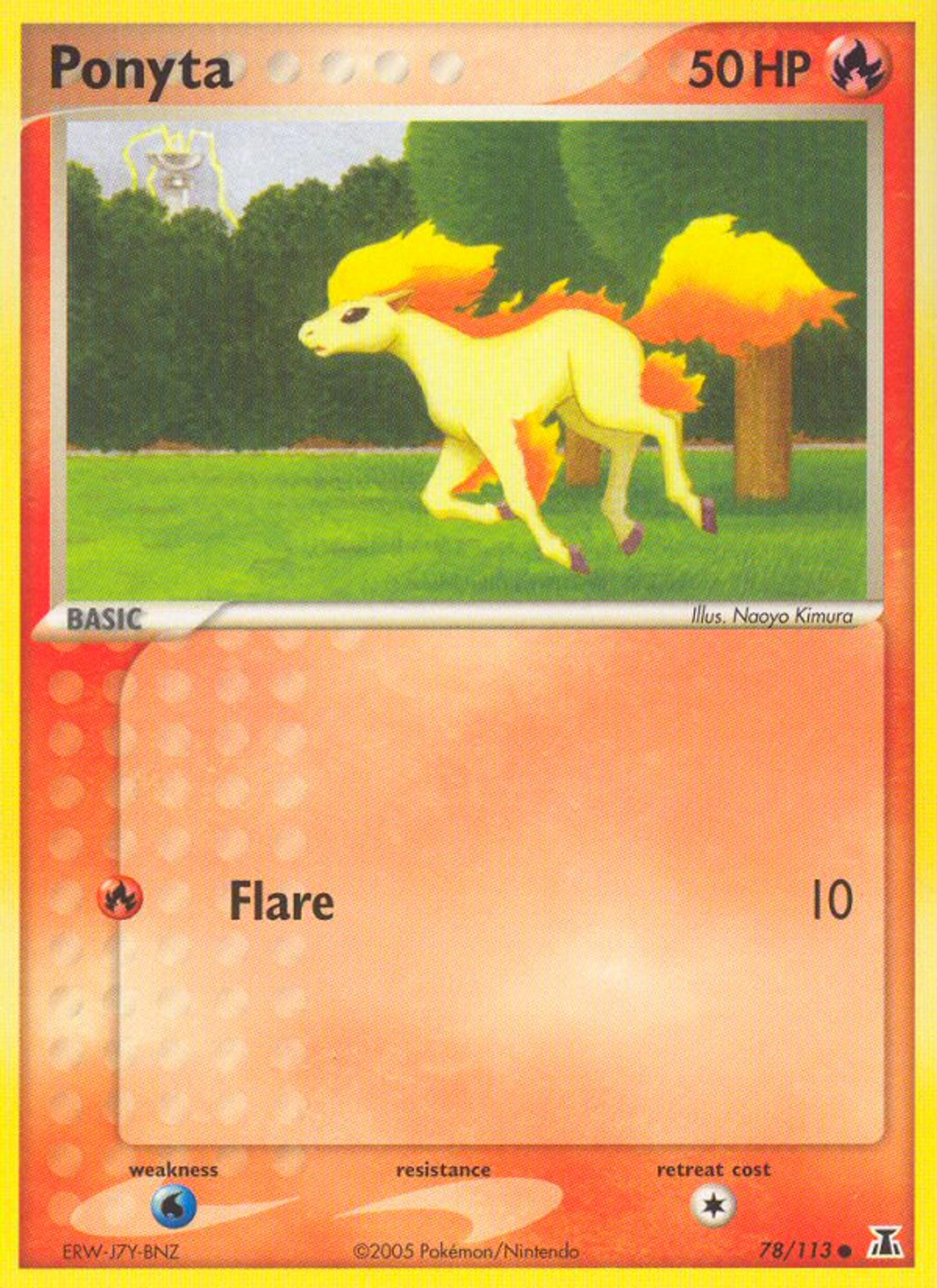 Ponyta — Delta Species — Pokemon