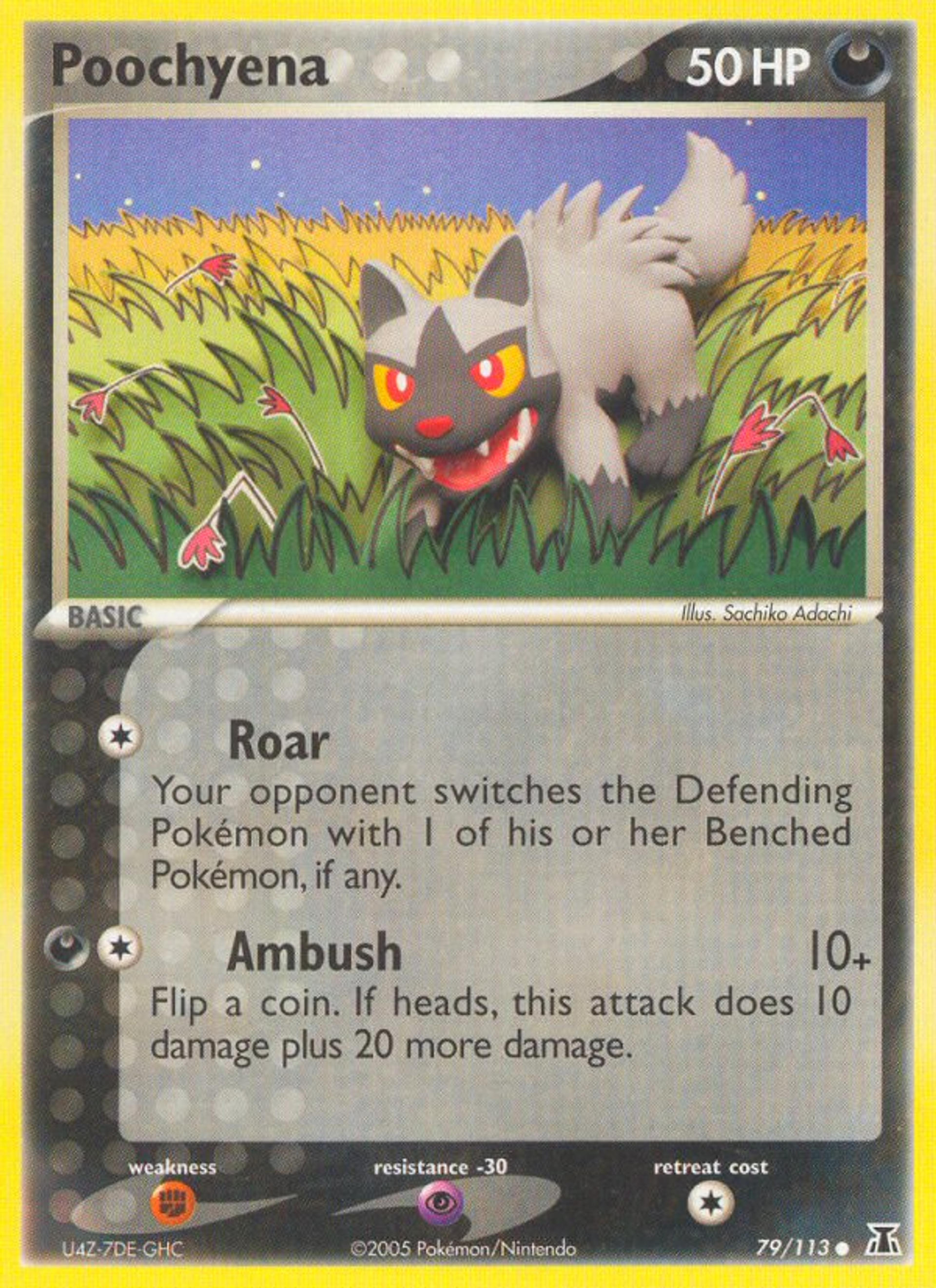 Poochyena — Delta Species — Pokemon