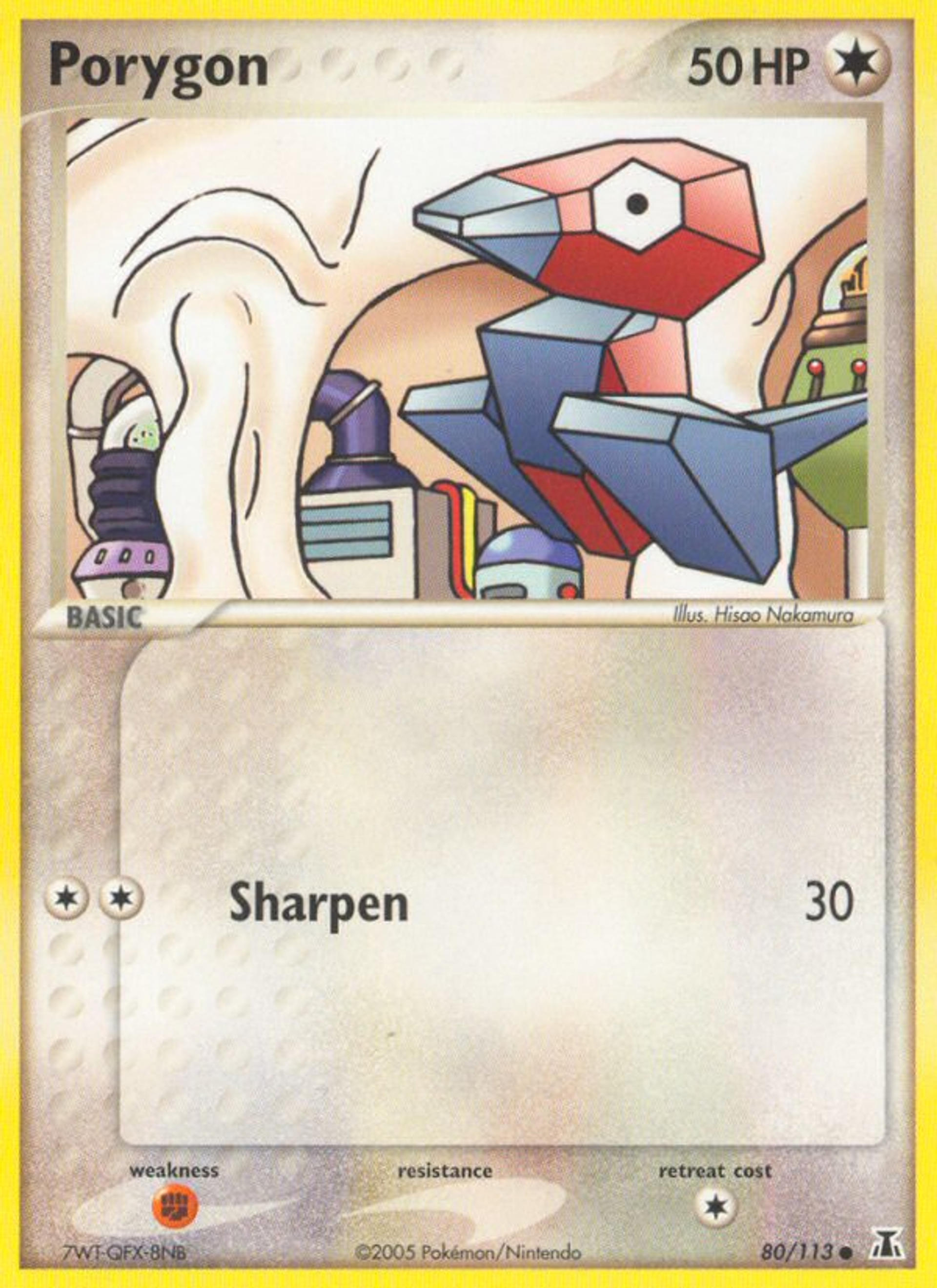 Porygon — Delta Species — Pokemon