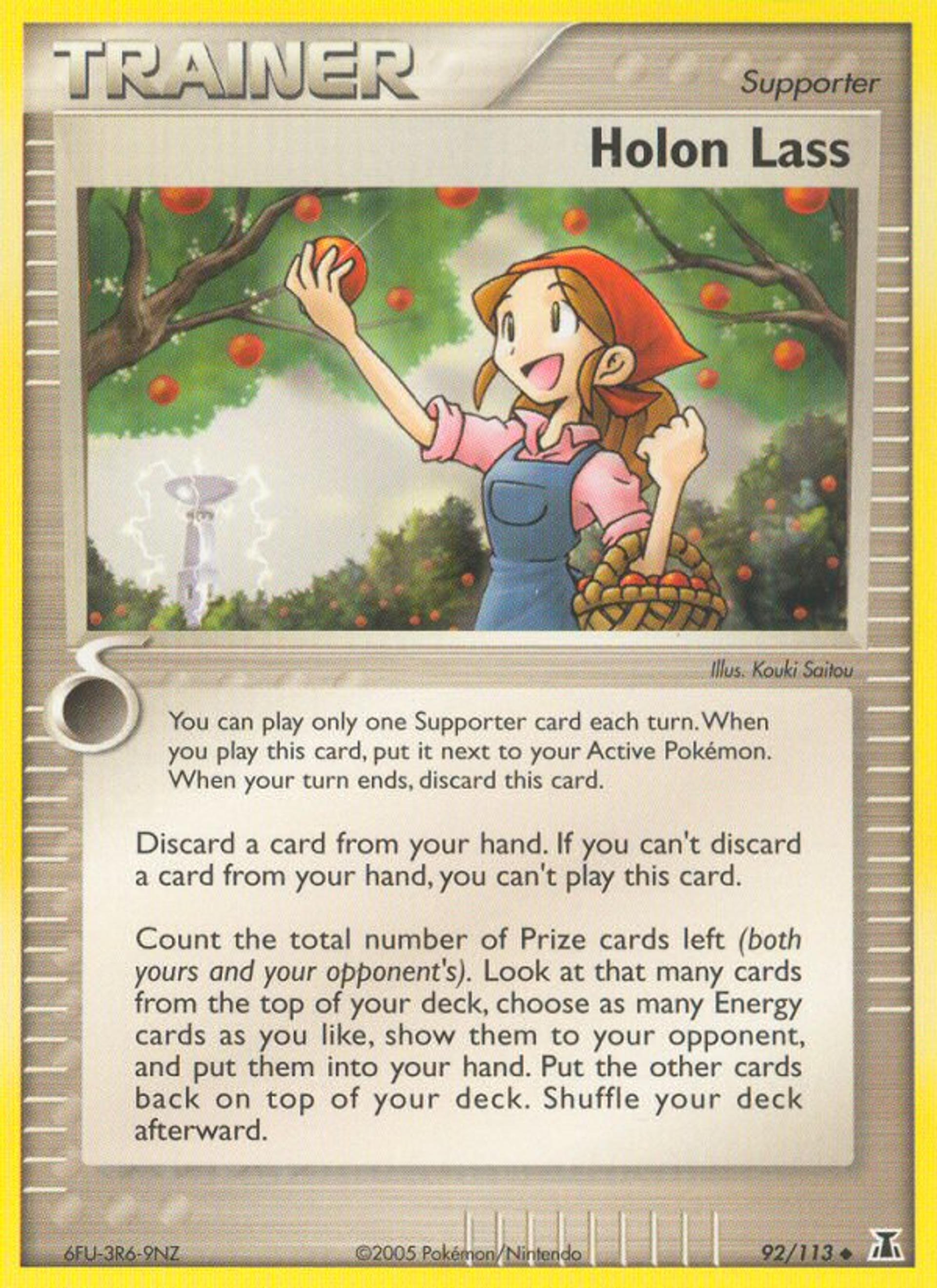 Holon Lass — Delta Species — Pokemon