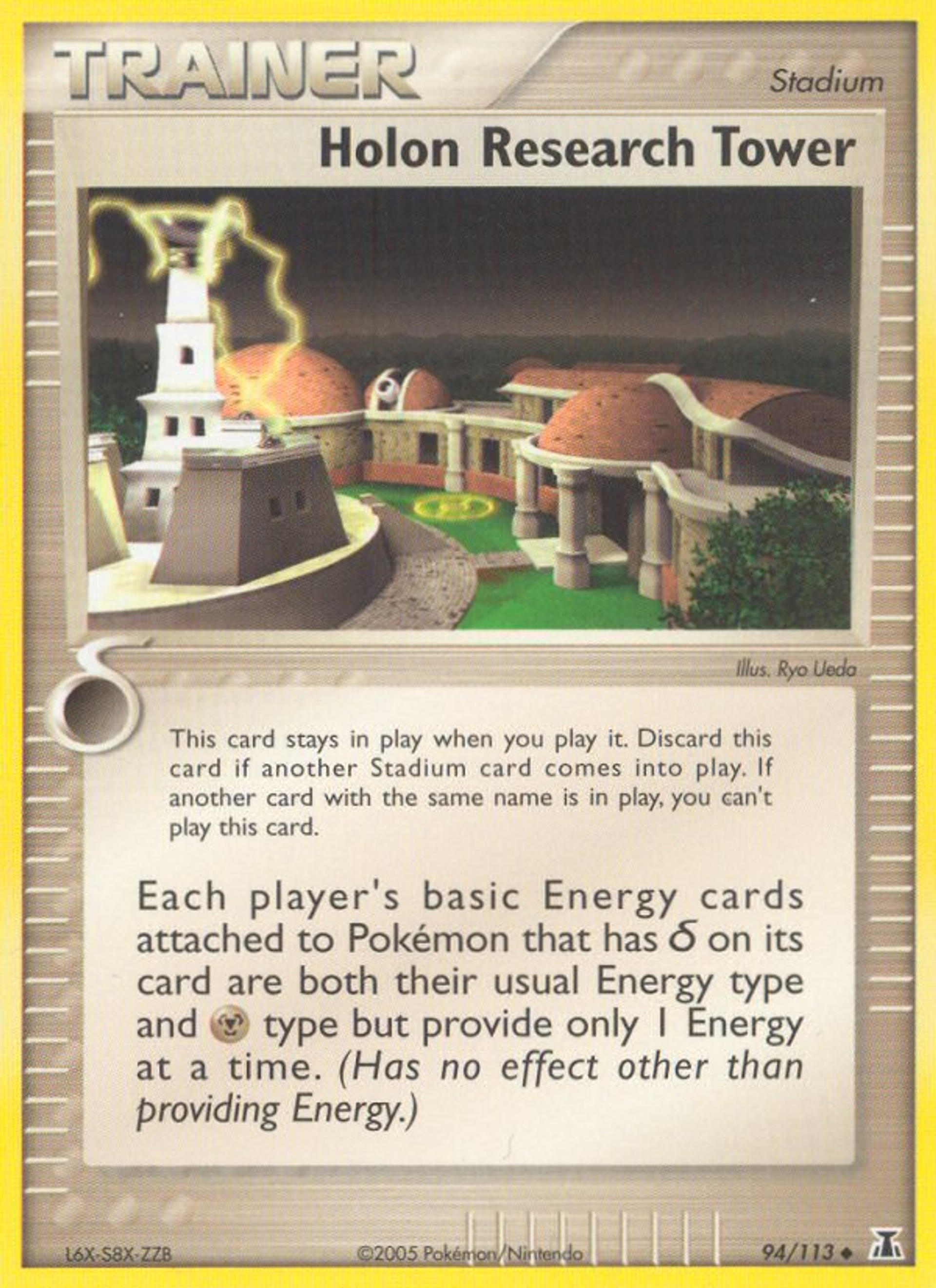 Holon Research Tower — Delta Species — Pokemon