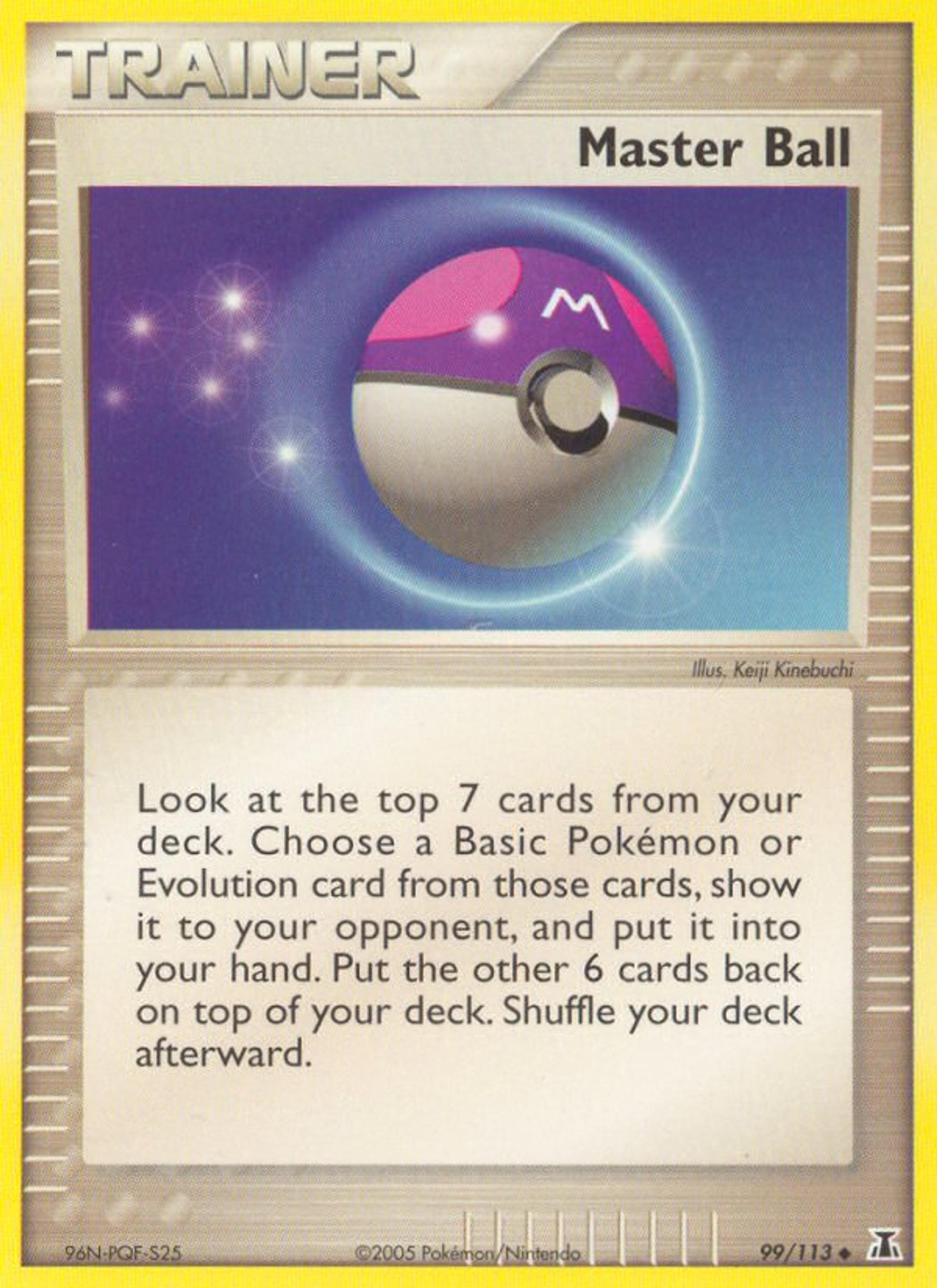 Master Ball — Delta Species — Pokemon