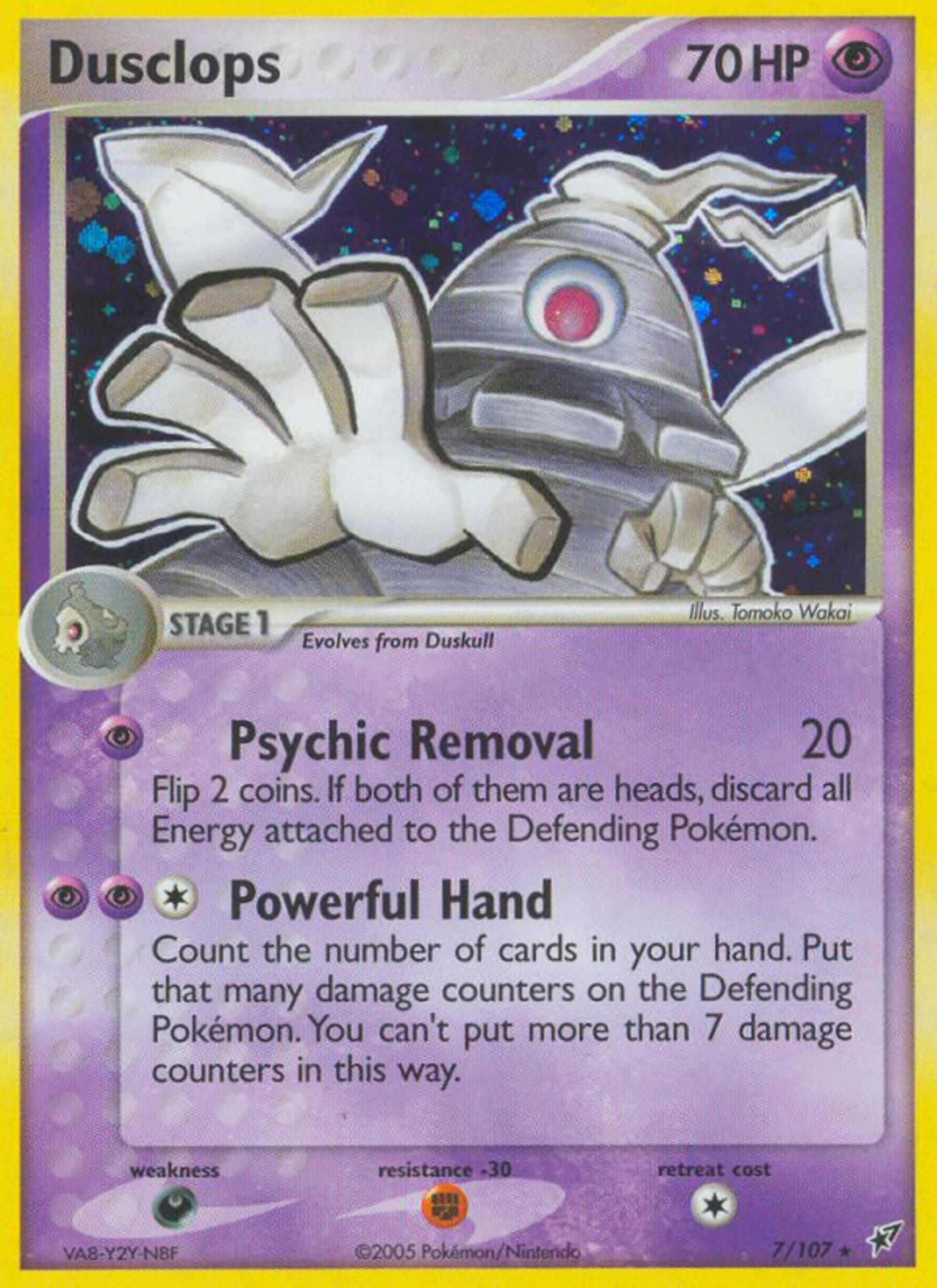 Dusclops — Deoxys — Pokémon