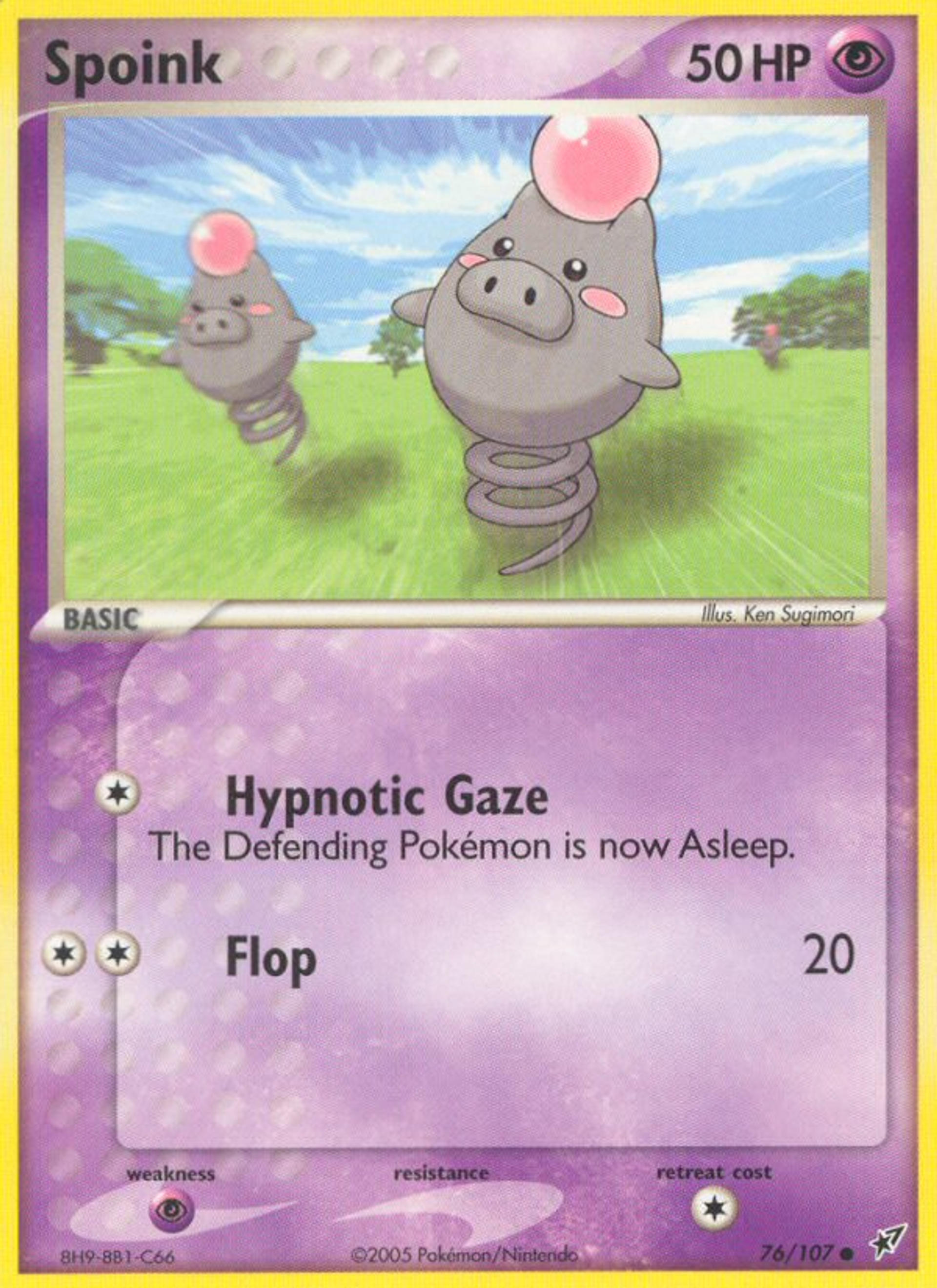 Spoink — Deoxys — Pokémon