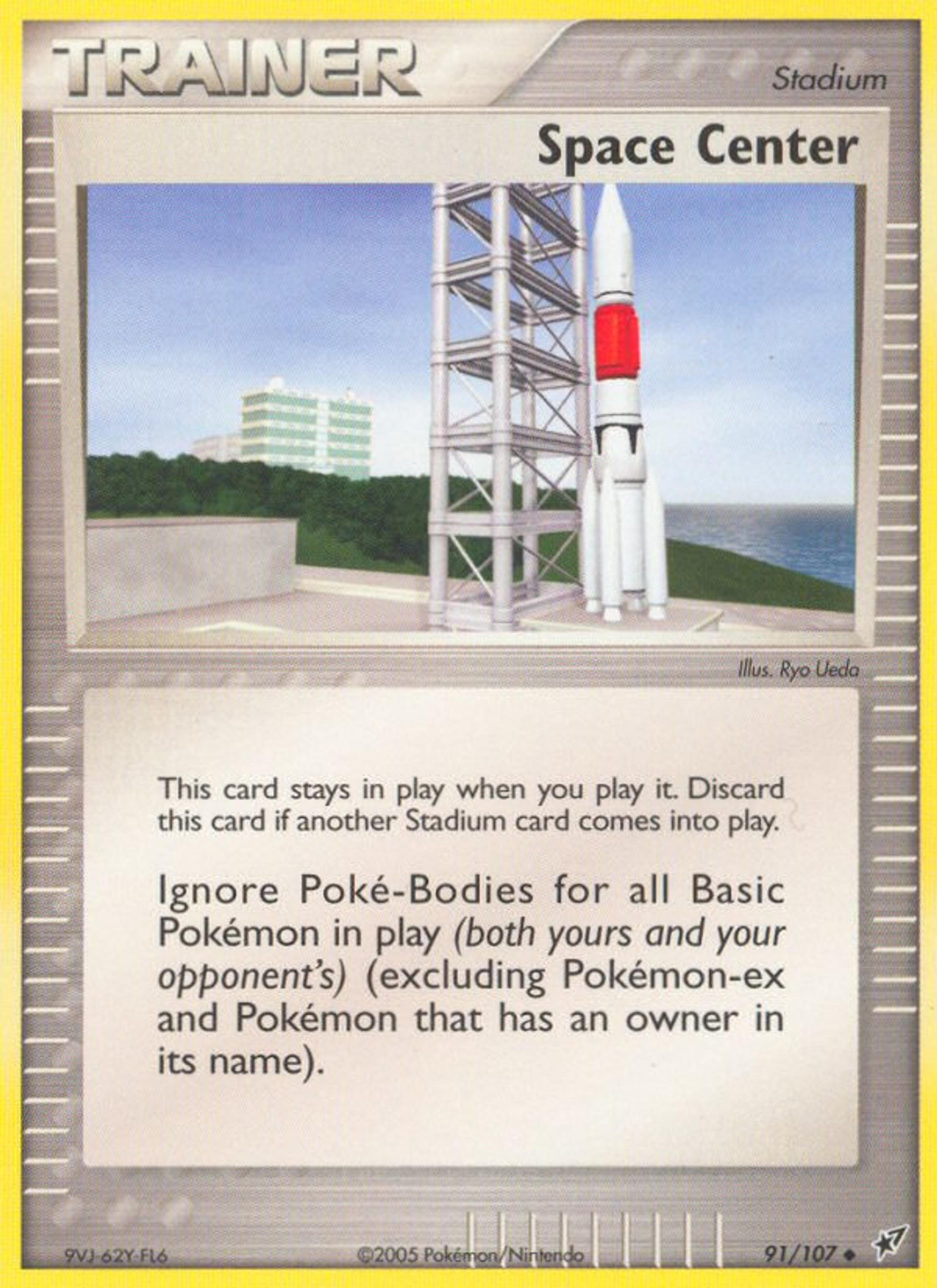 Space Center — Deoxys — Pokémon