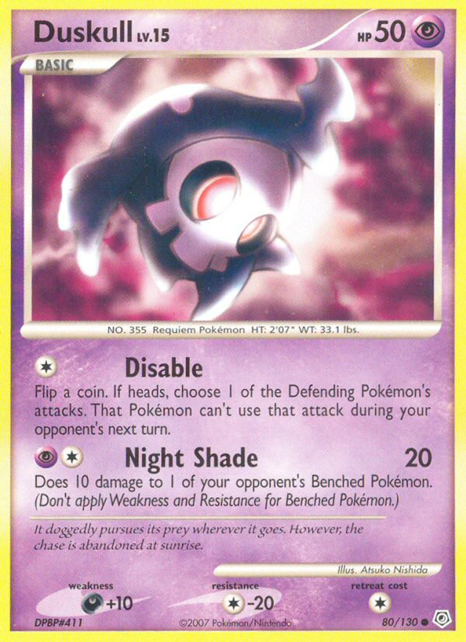 Duskull — Diamond and Pearl — Pokemon