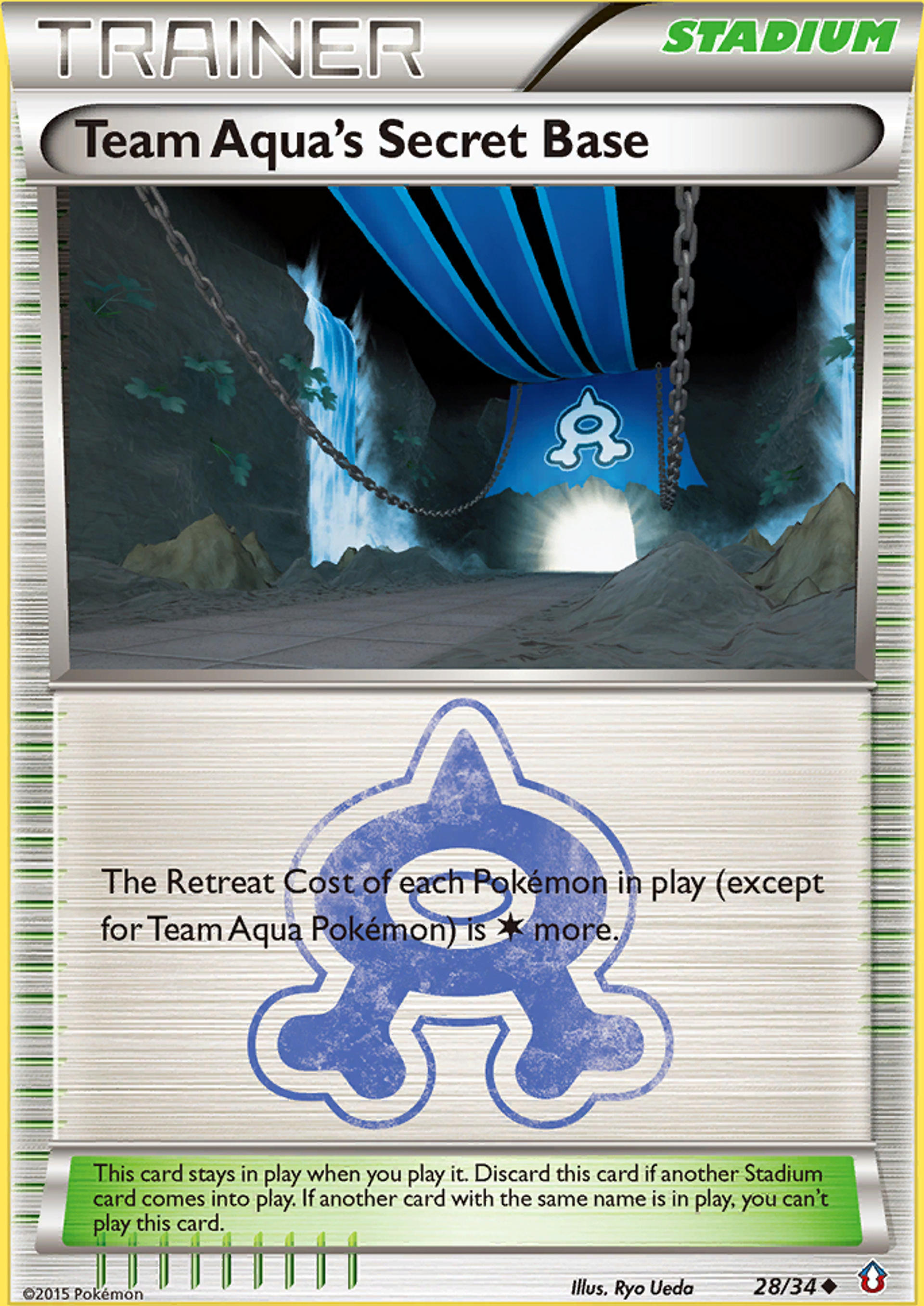 Team Aqua's Secret Base — Double Crisis — Pokemon