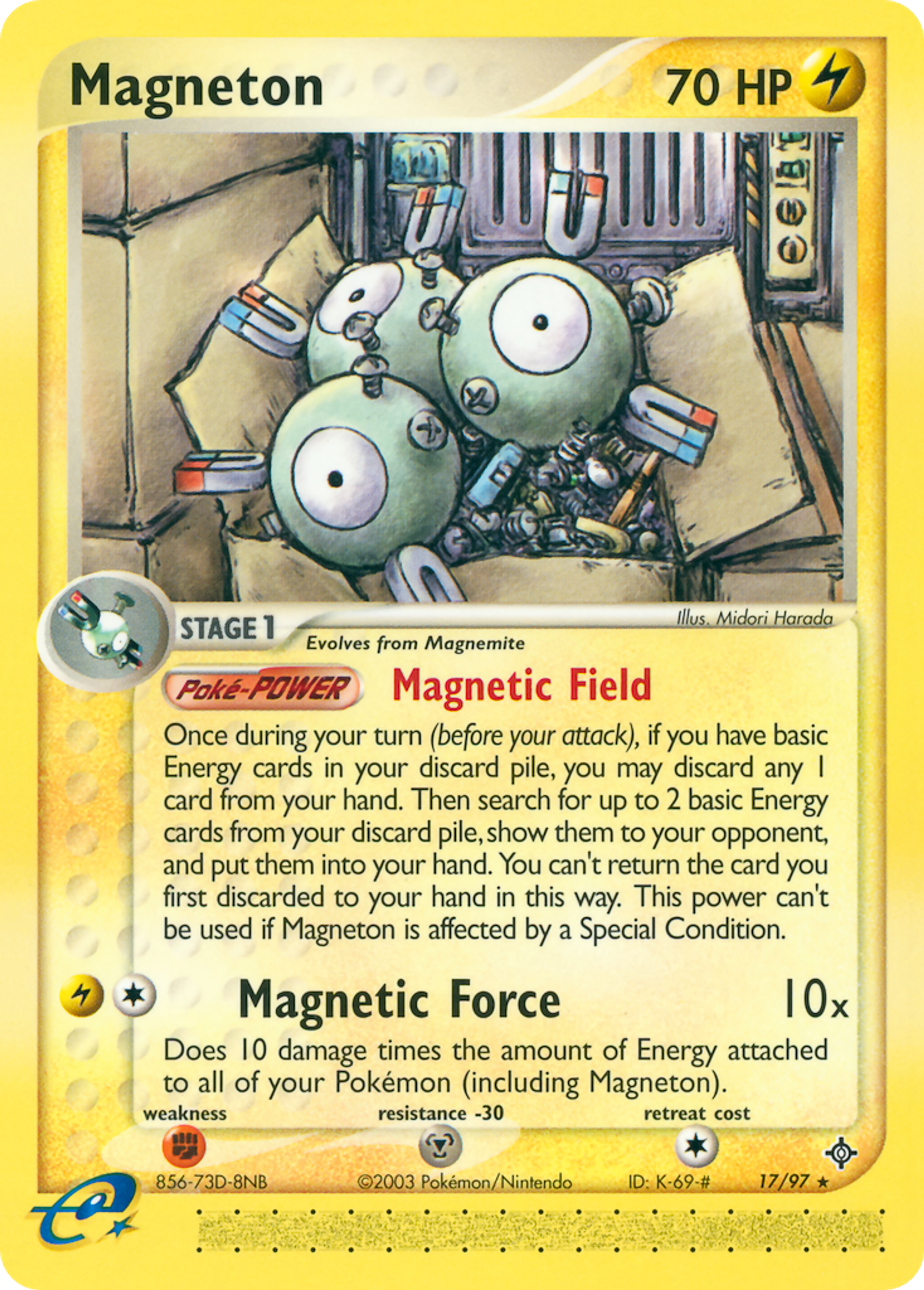 Magneton — Dragon — Pokemon