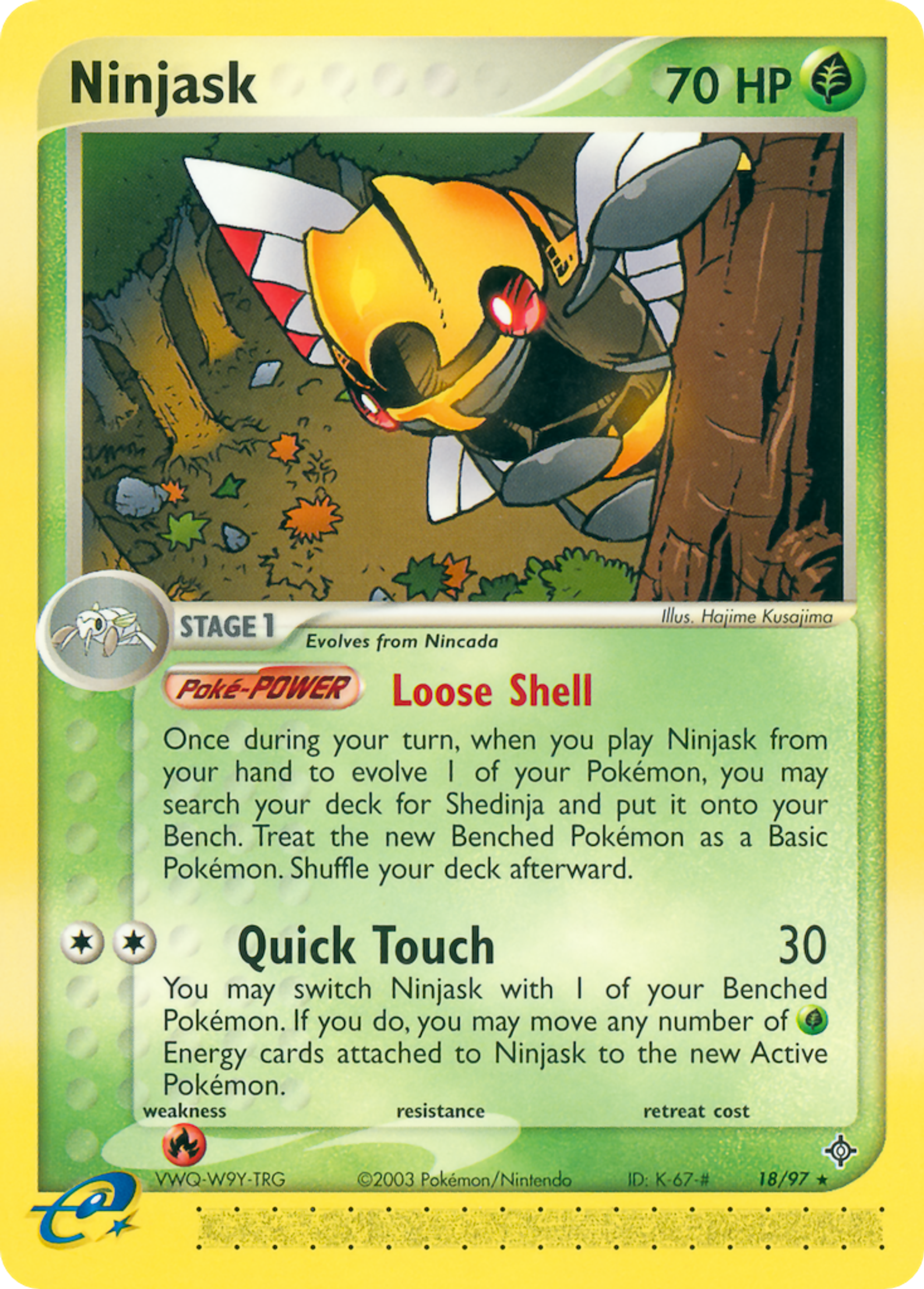 Ninjask — Dragon — Pokemon