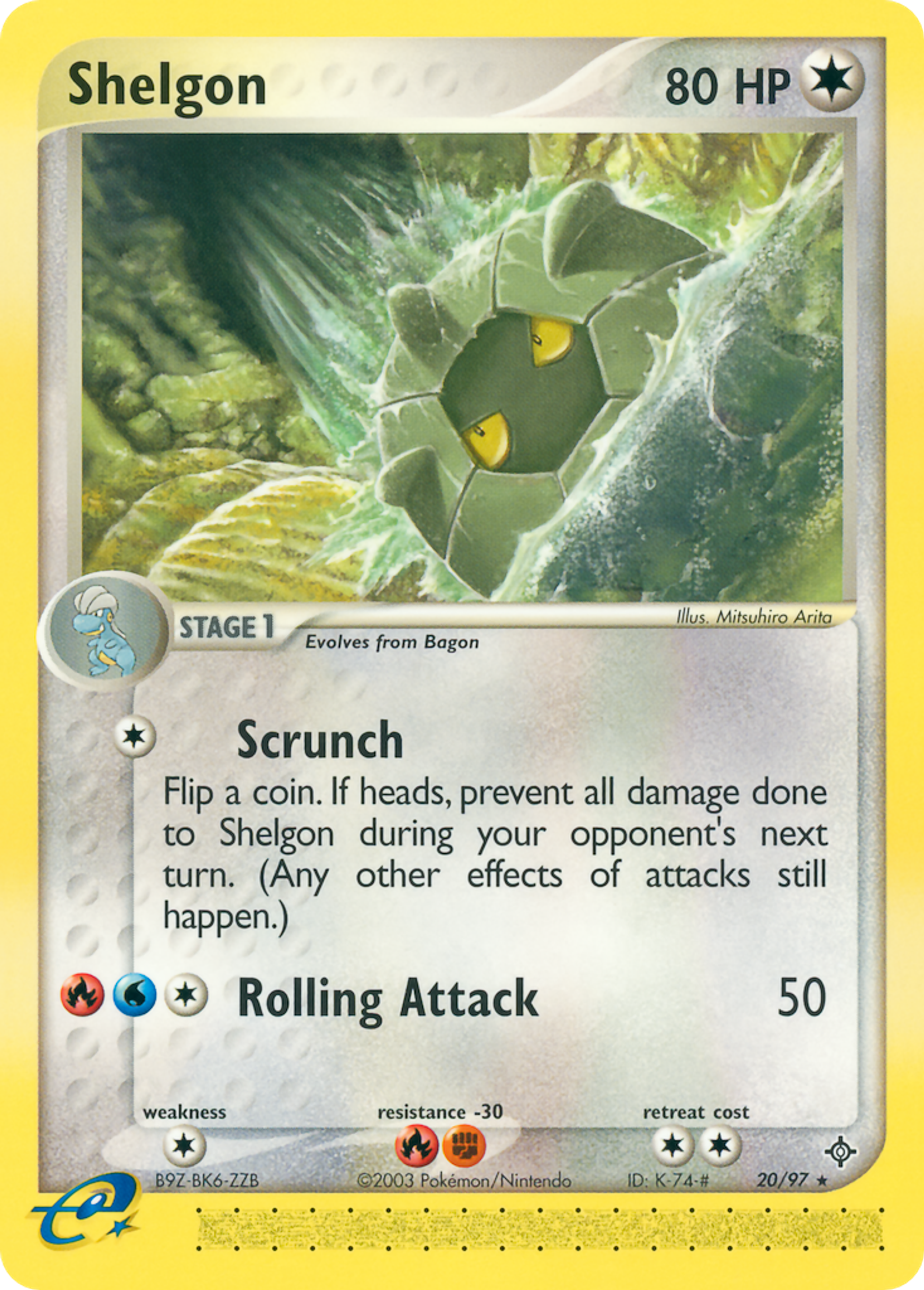 Shelgon — Dragon — Pokemon