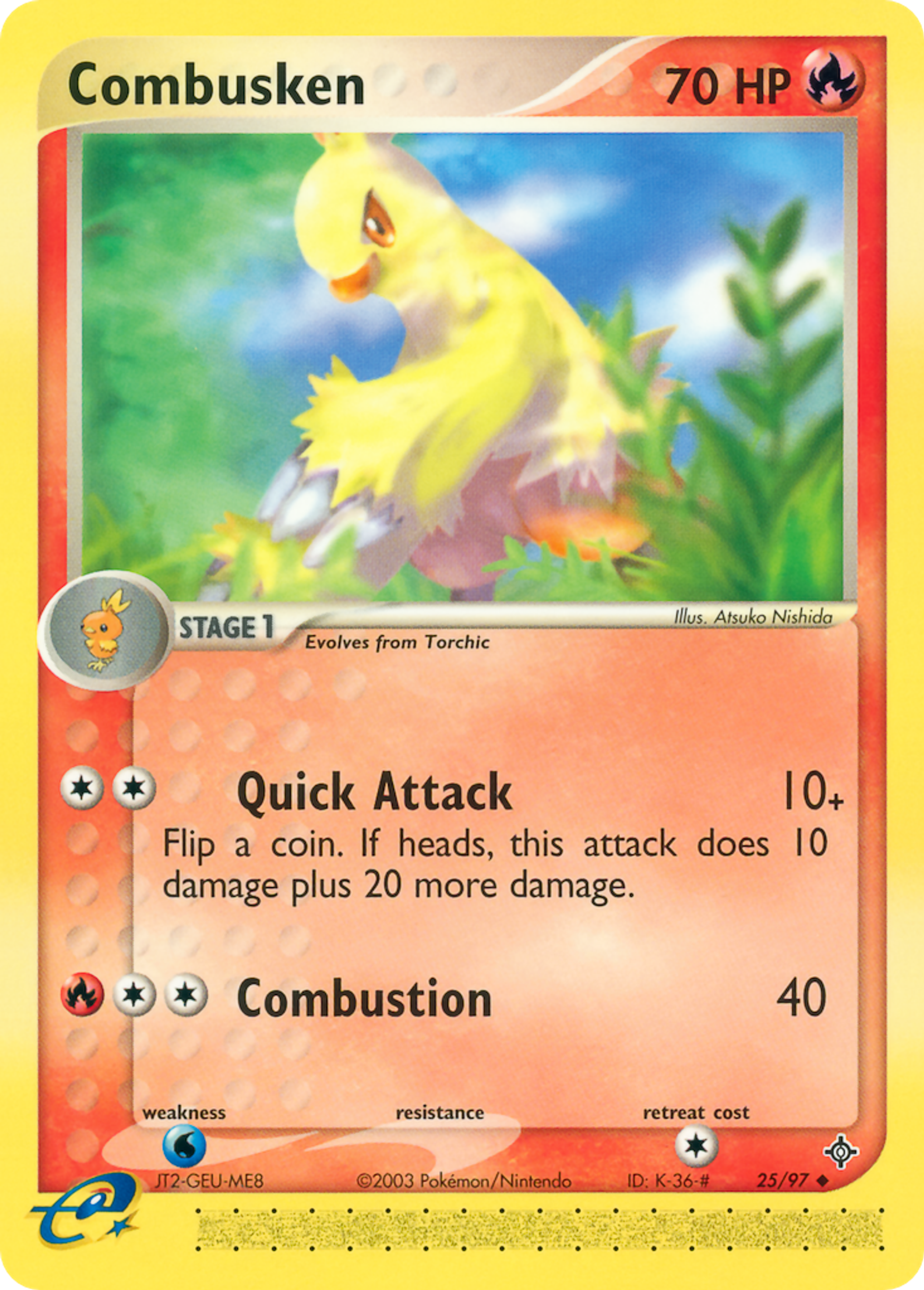 Combusken — Dragon — Pokemon