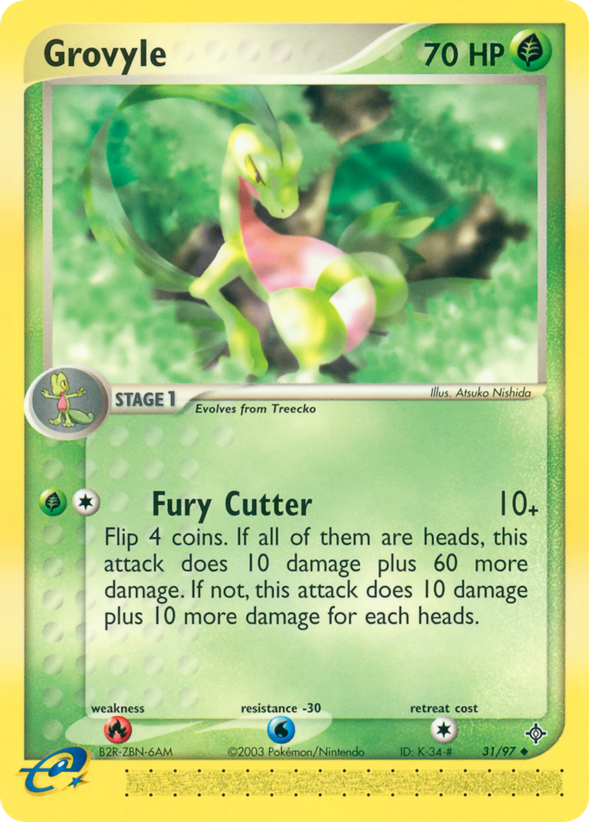 Grovyle — Dragon — Pokemon