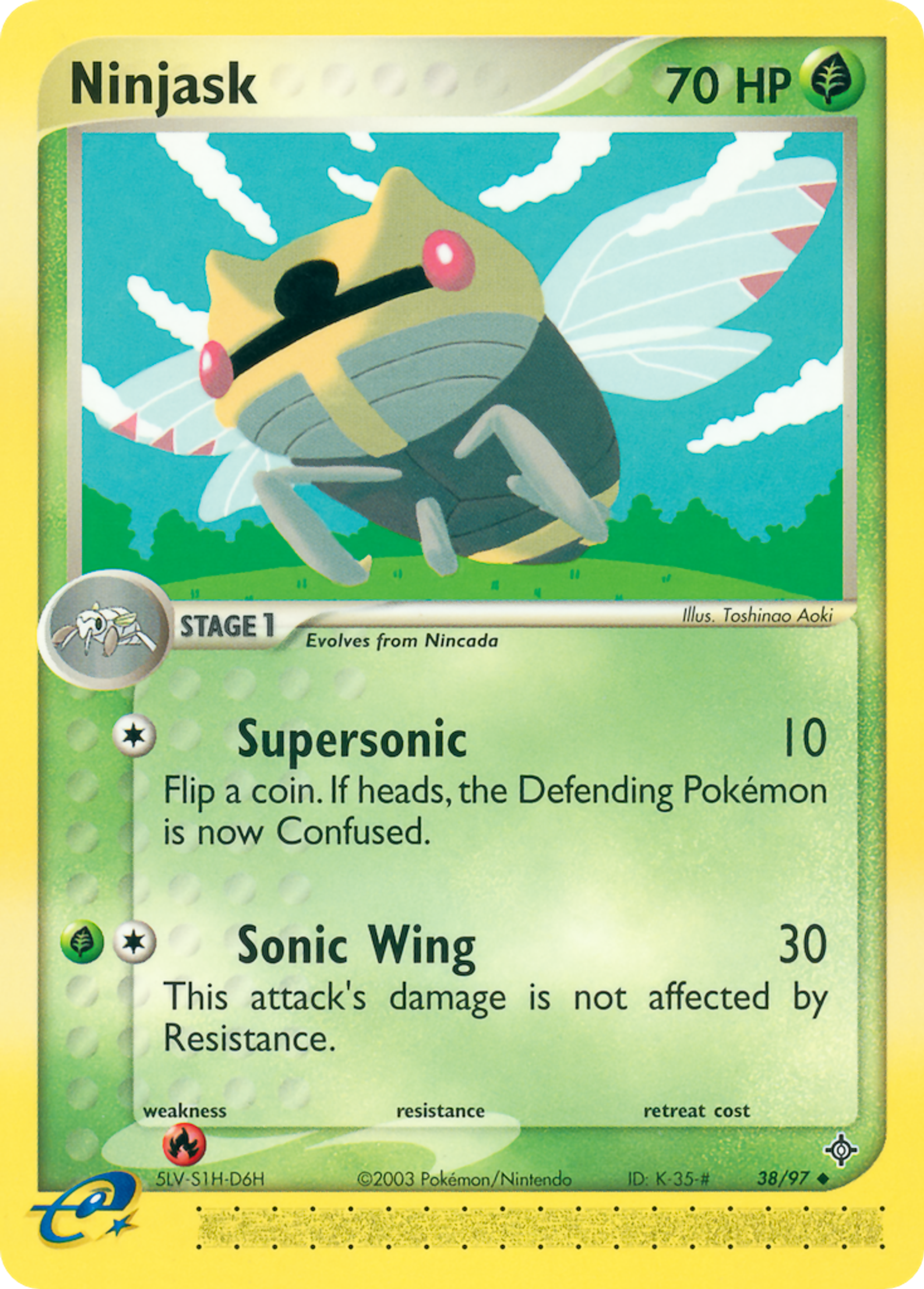 Ninjask — Dragon — Pokemon