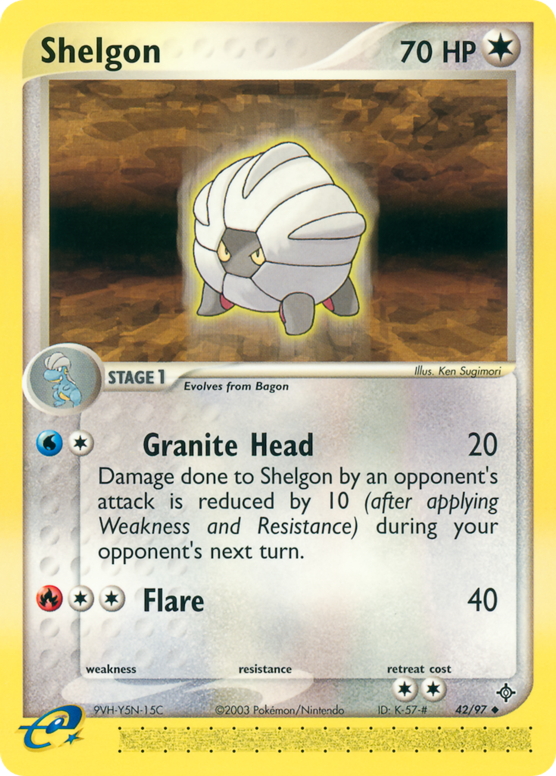 Shelgon — Dragon — Pokemon