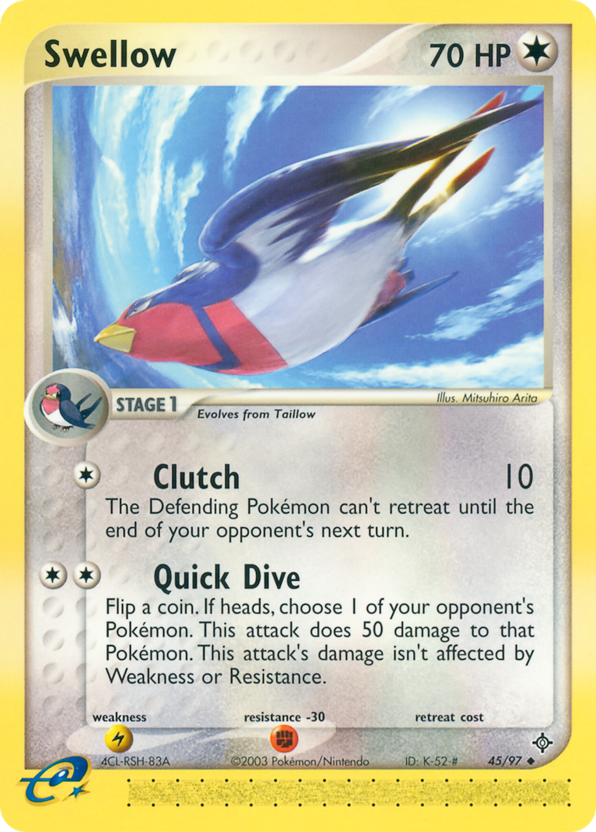 Swellow — Dragon — Pokemon