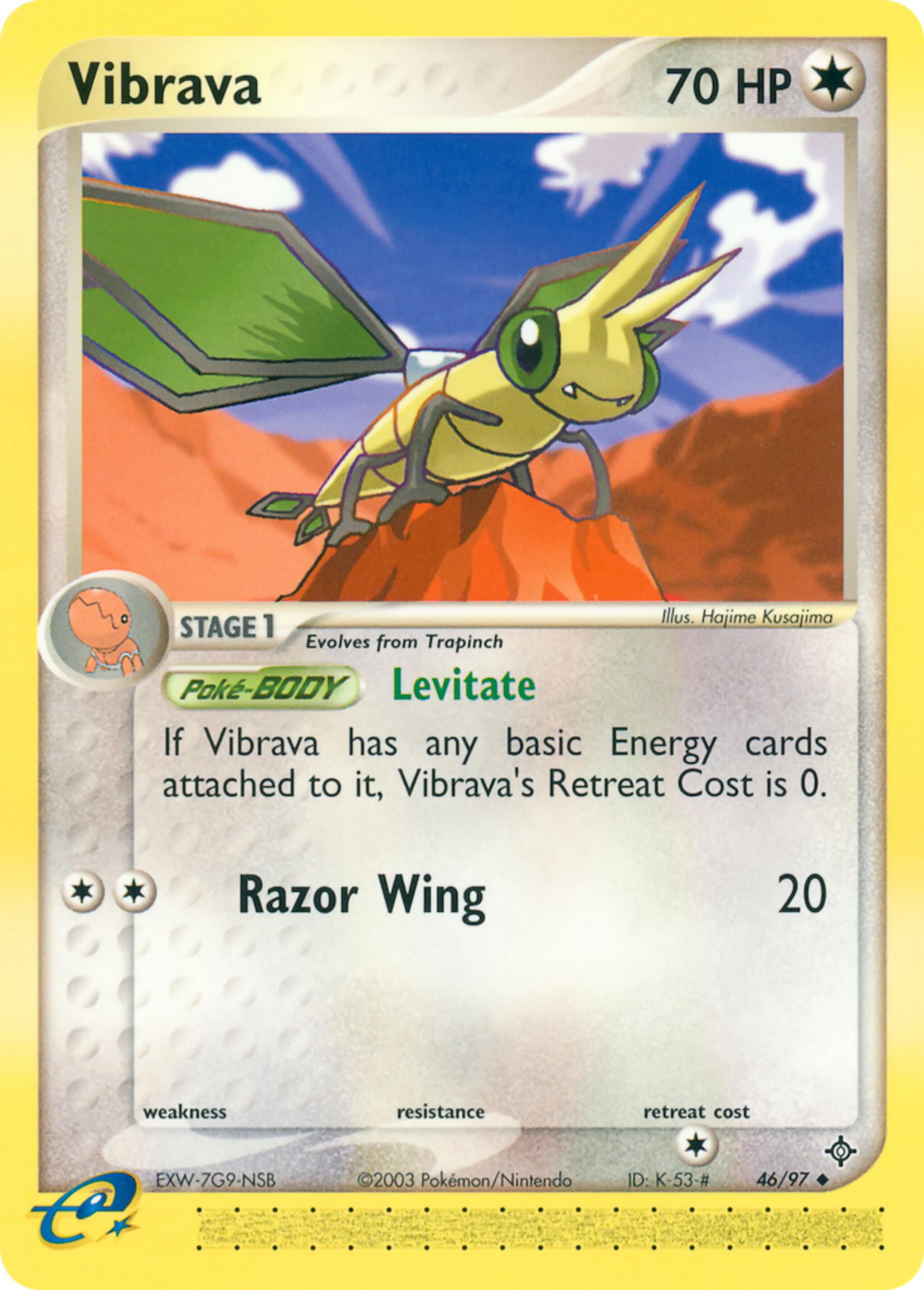 Vibrava — Dragon — Pokemon
