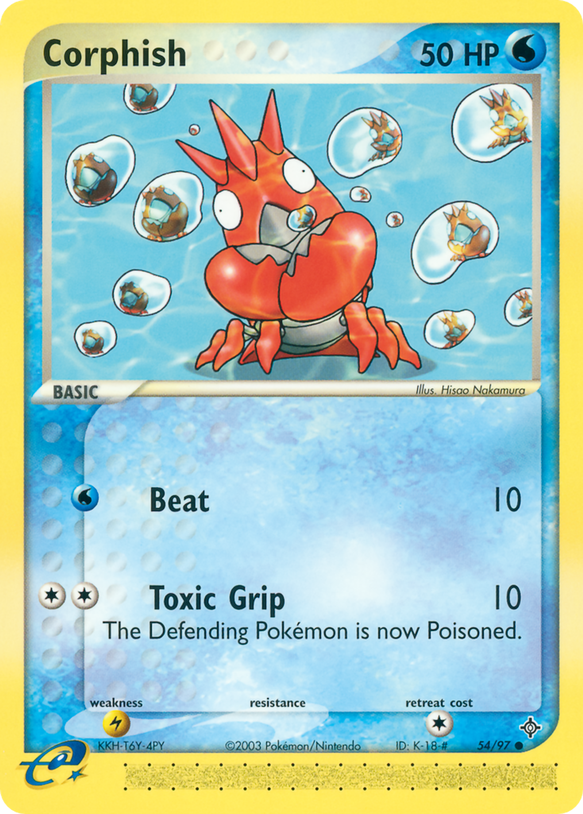 Corphish — Dragon — Pokemon