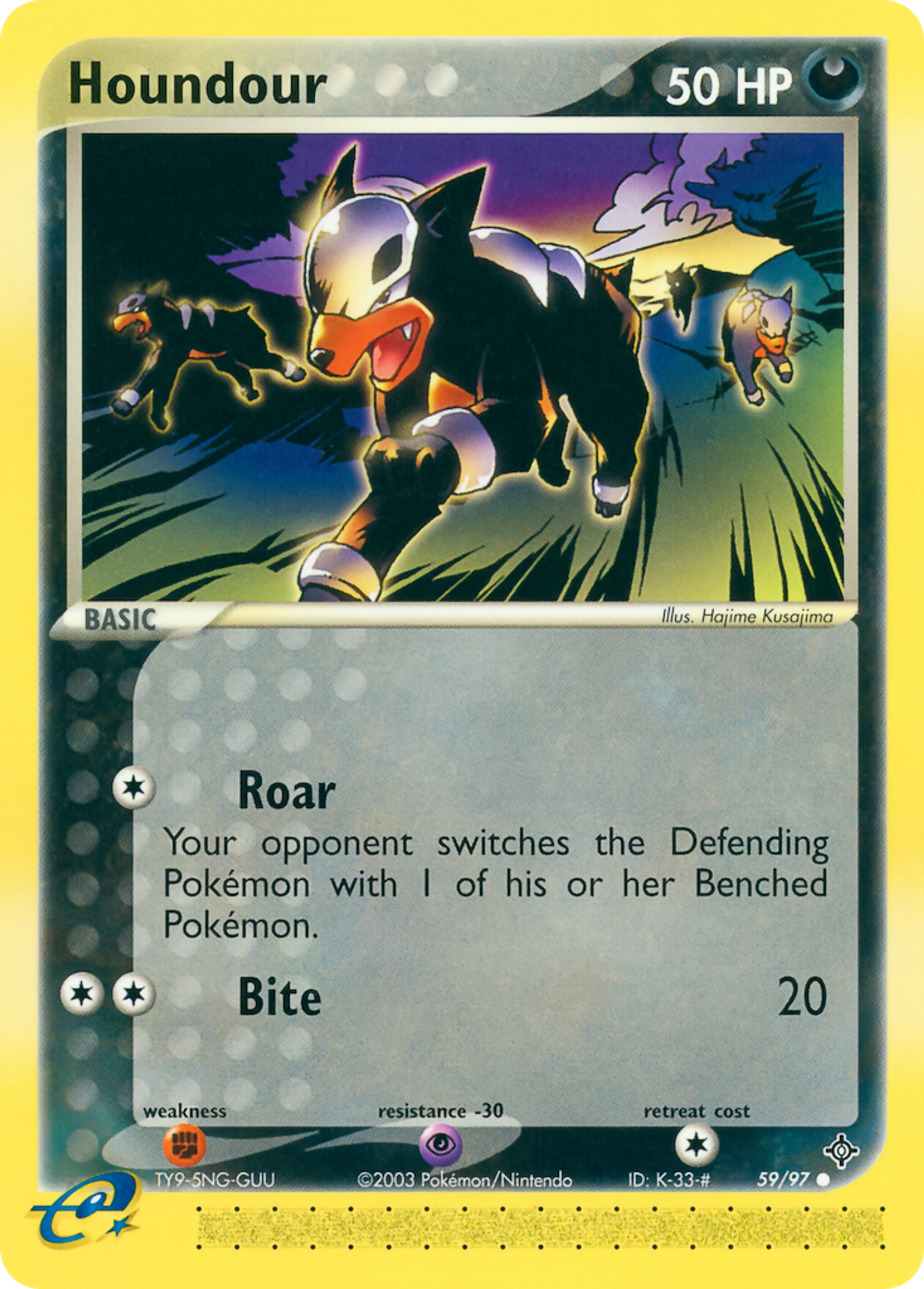 Houndour — Dragon — Pokemon