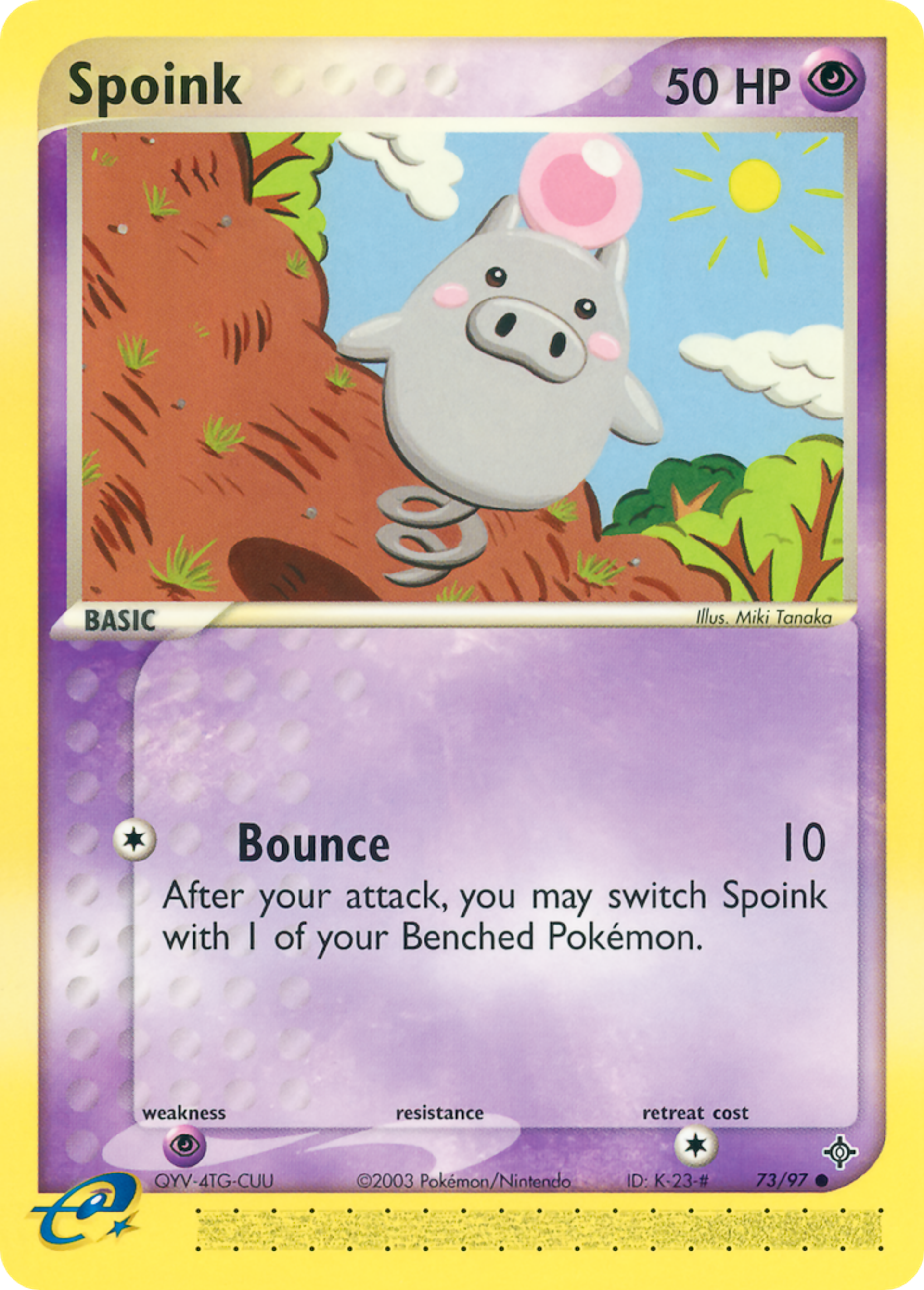 Spoink — Dragon — Pokemon