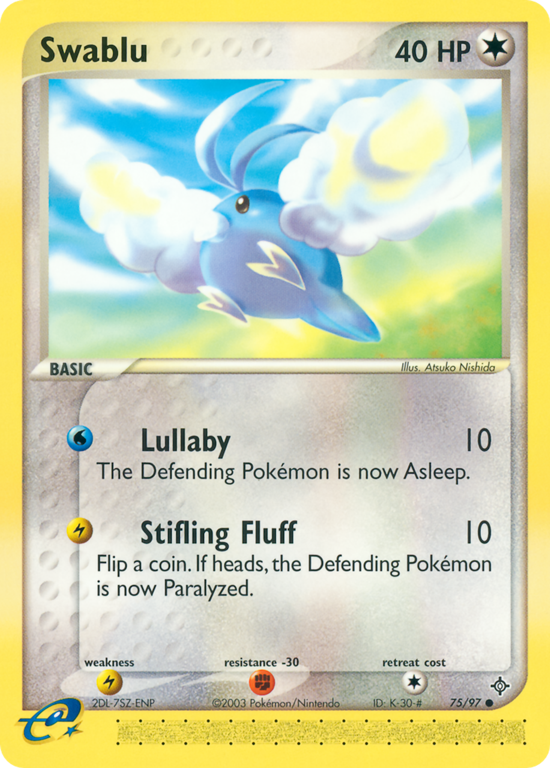 Swablu — Dragon — Pokemon