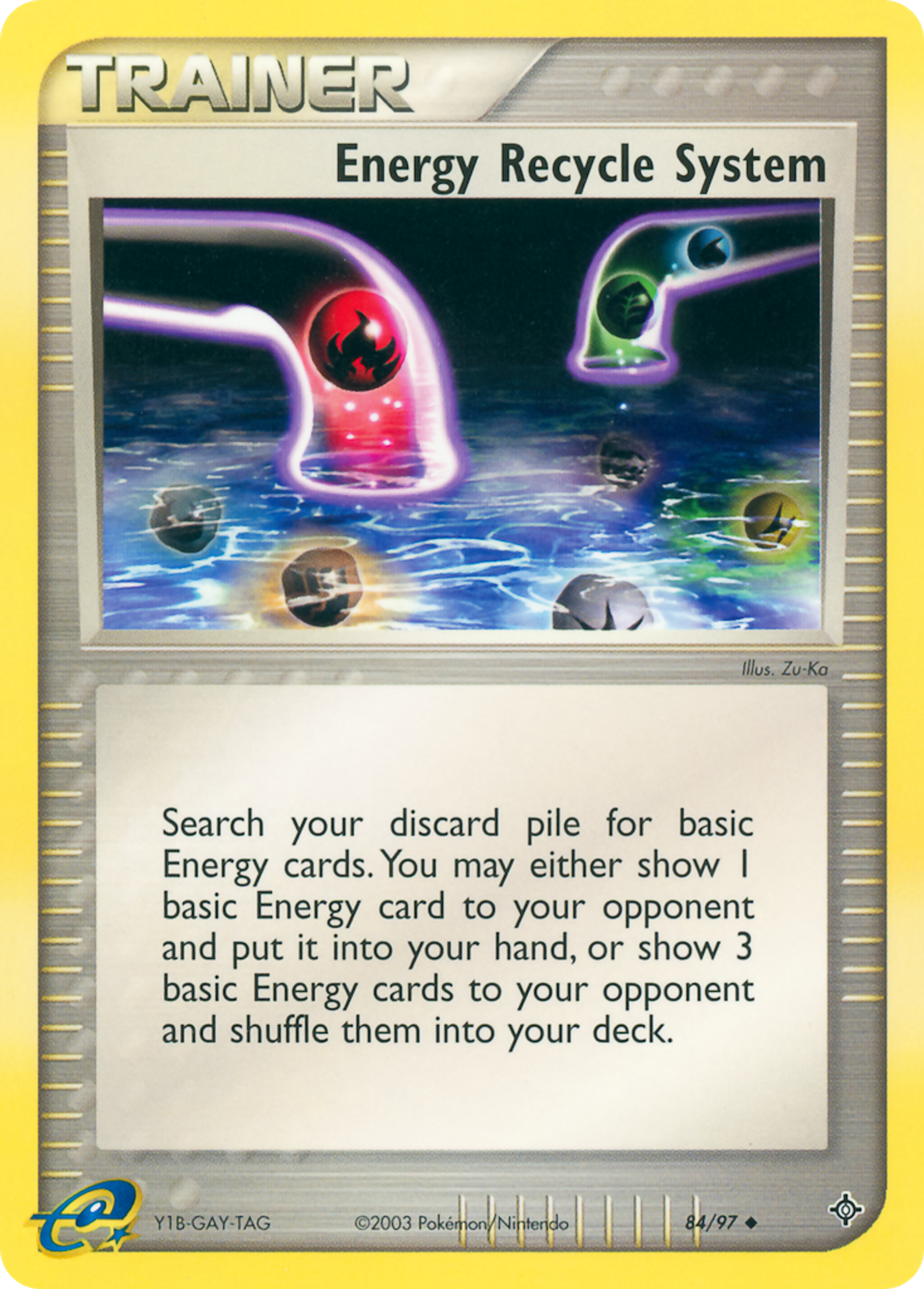 Recyclage D'Énergie — Dragon — Pokemon