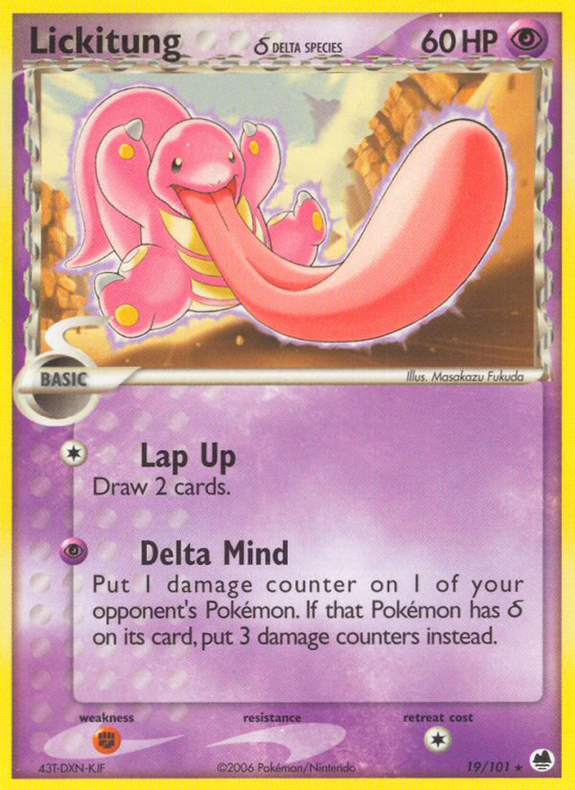 Lickitung — Dragon Frontiers — Pokemon