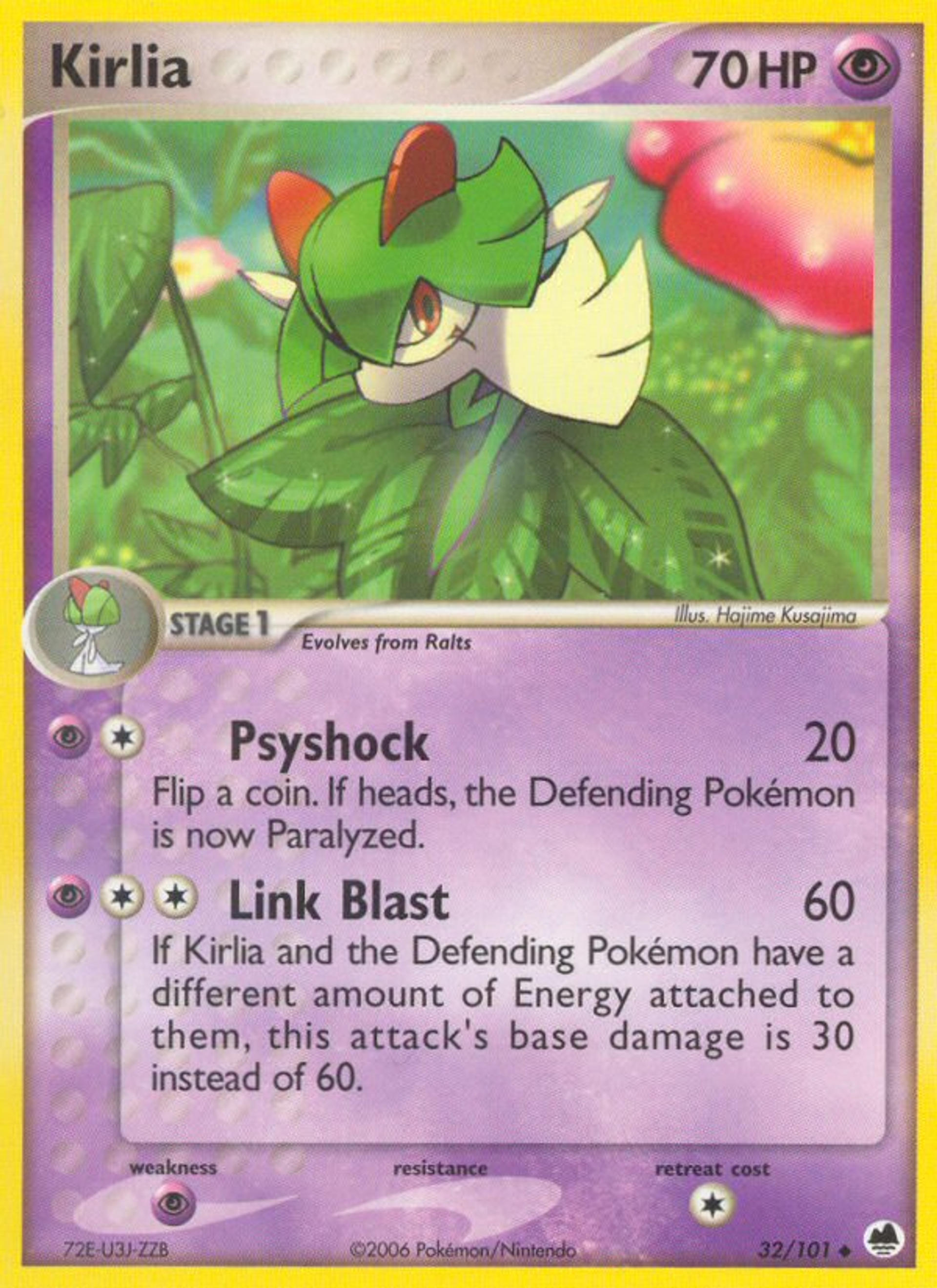 Kirlia — Dragon Frontiers — Pokemon