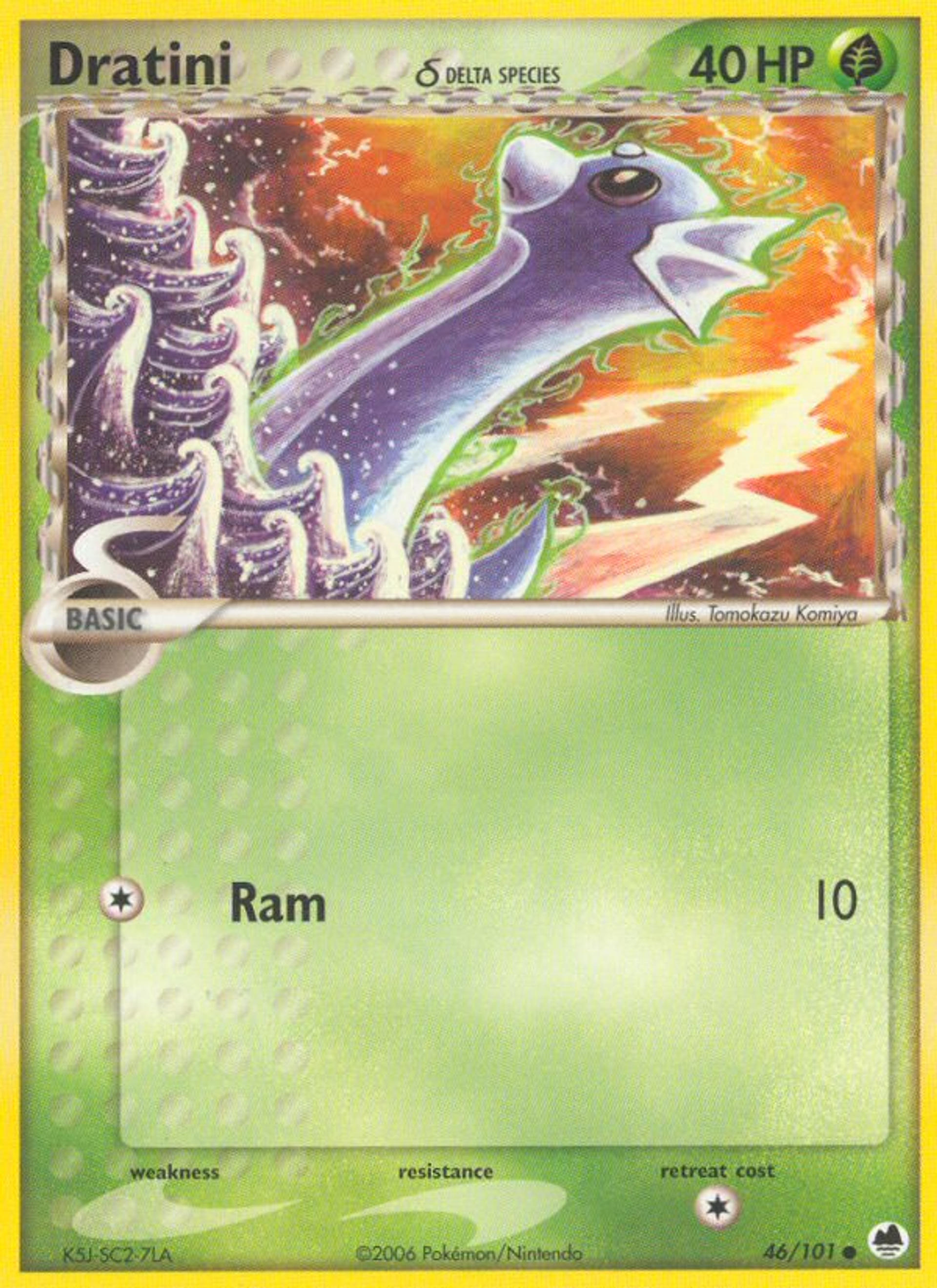 Dratini — Dragon Frontiers — Pokemon